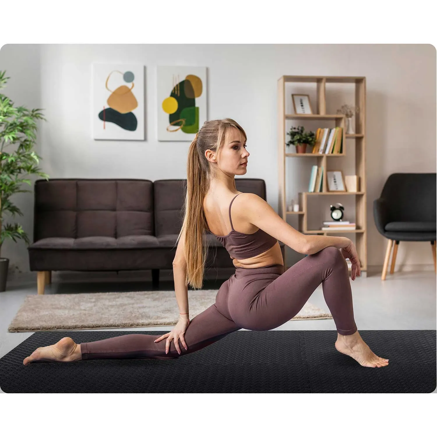 „Neo-Sport“ 60x60 putplasčio kilimėlis fitnesui – NS-924 - nuotrauka 1