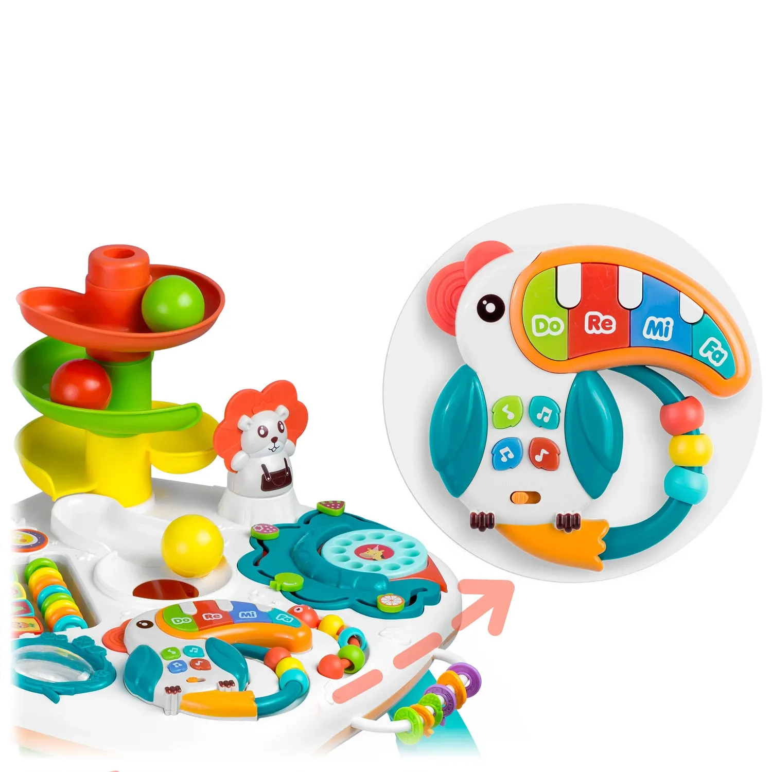 Edukacinis stalas su muzika RK-811 - nuotrauka 1