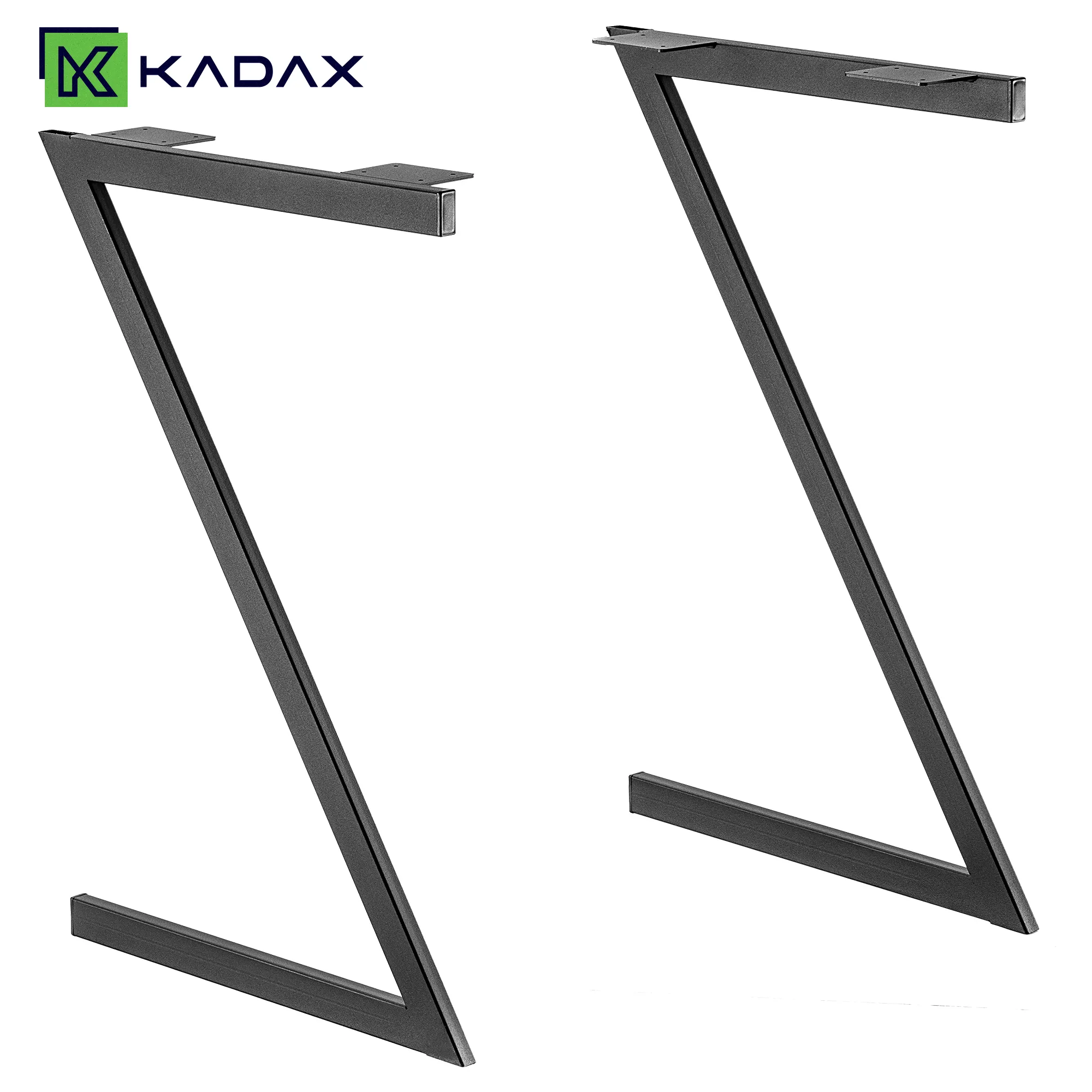 Varetz „Z“ stalo kojos, 60 x 75 cm, juodos