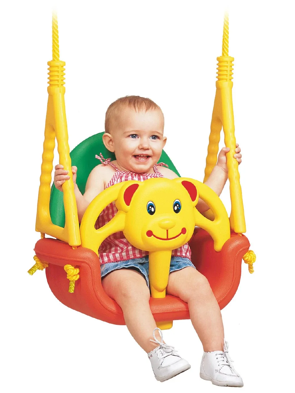 Saugios sūpynės 3 viename Meškiukas 424 - nuotrauka 1