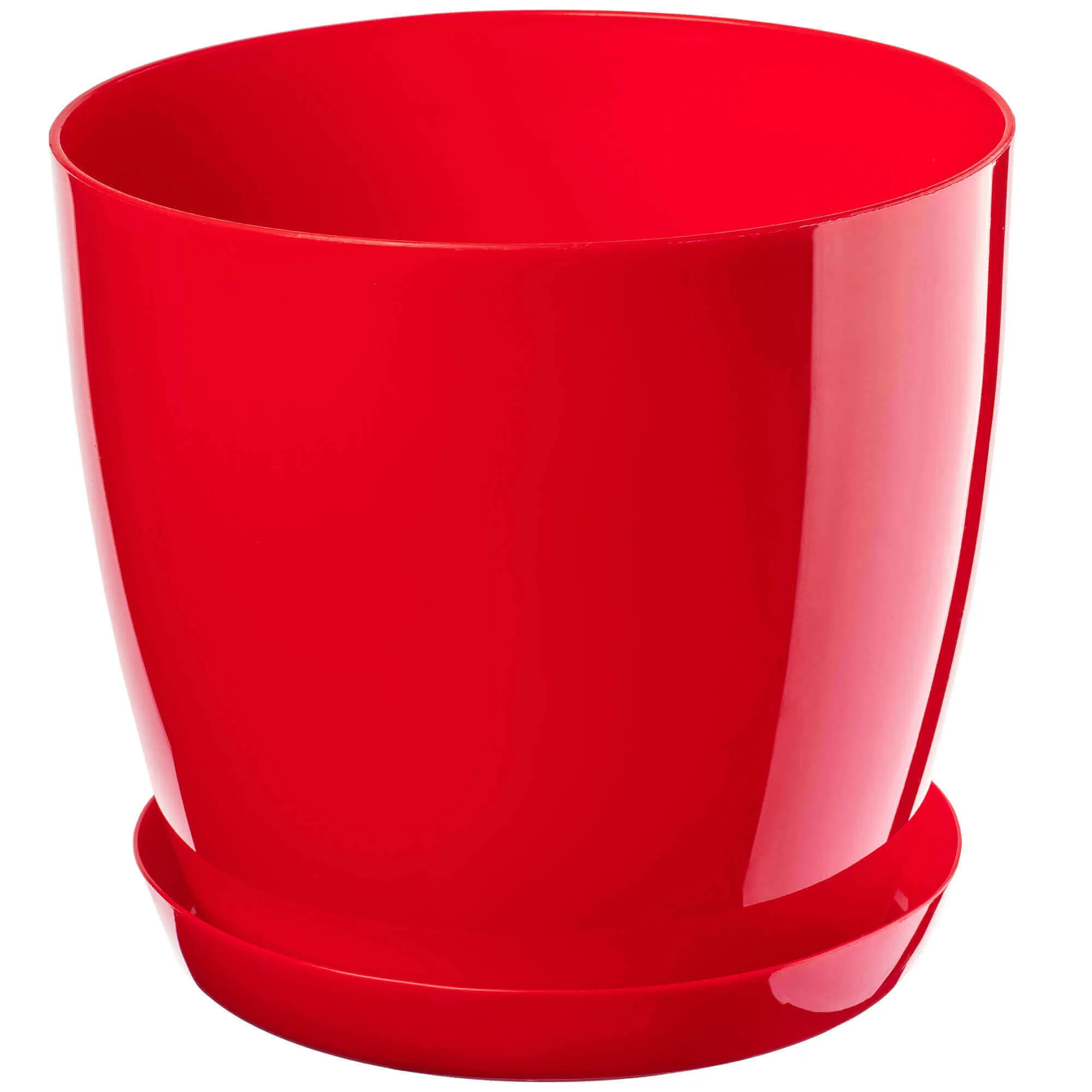 Gėlių vazonas su lėkštute 16 cm