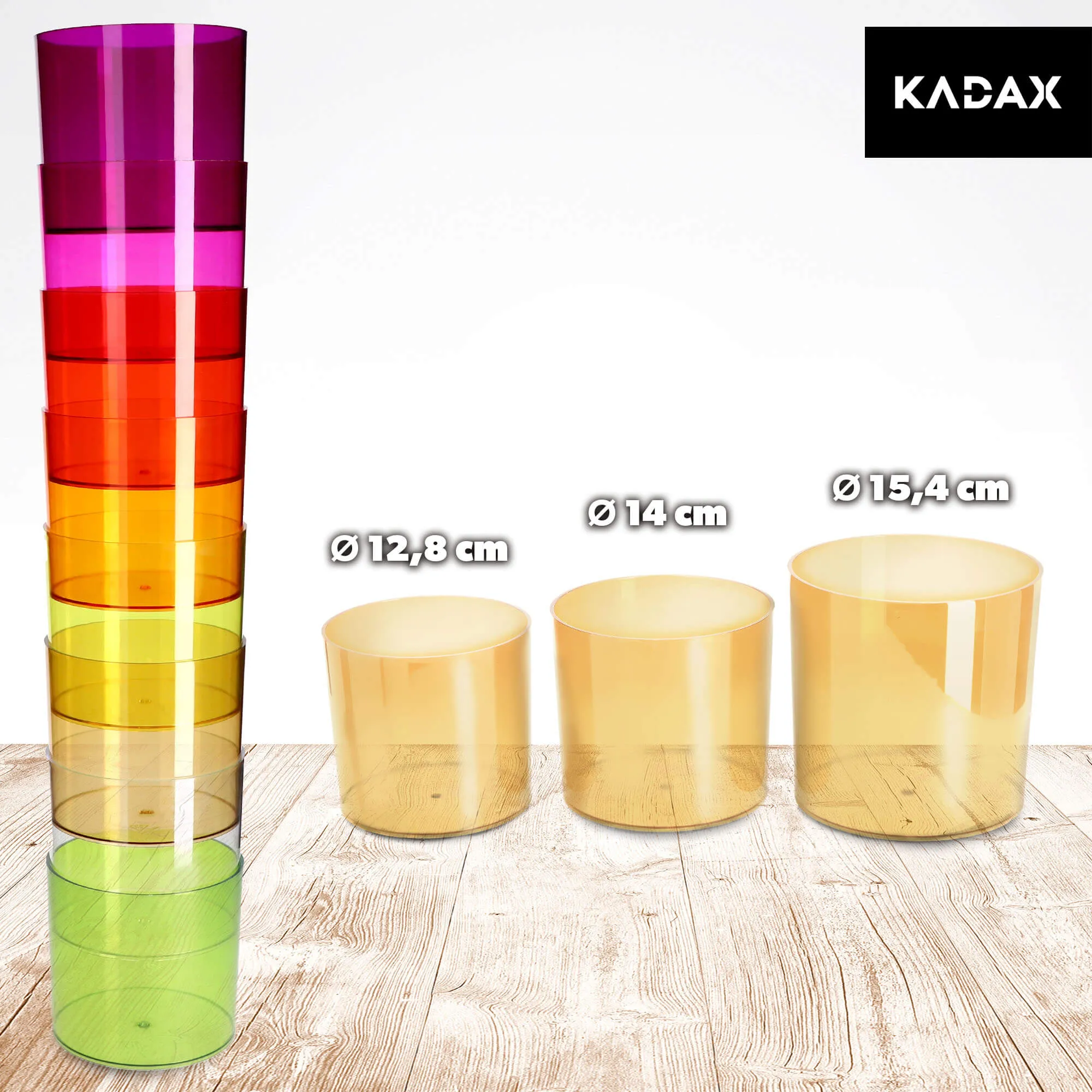 Figari apvalus gėlių vazonas 12 cm