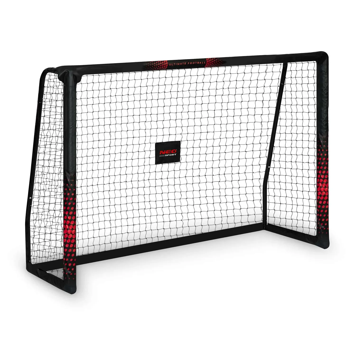 Futbolo vartai 180 x 120 x 60 cm NS-463 juodi ir raudoni - nuotrauka 1