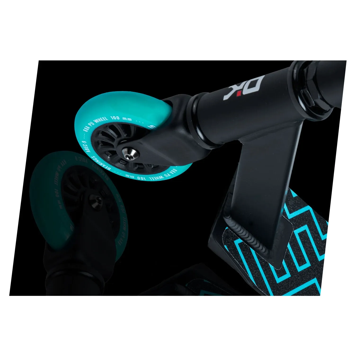 SOKE EVO juodas triukų paspirtukas - nuotrauka 1