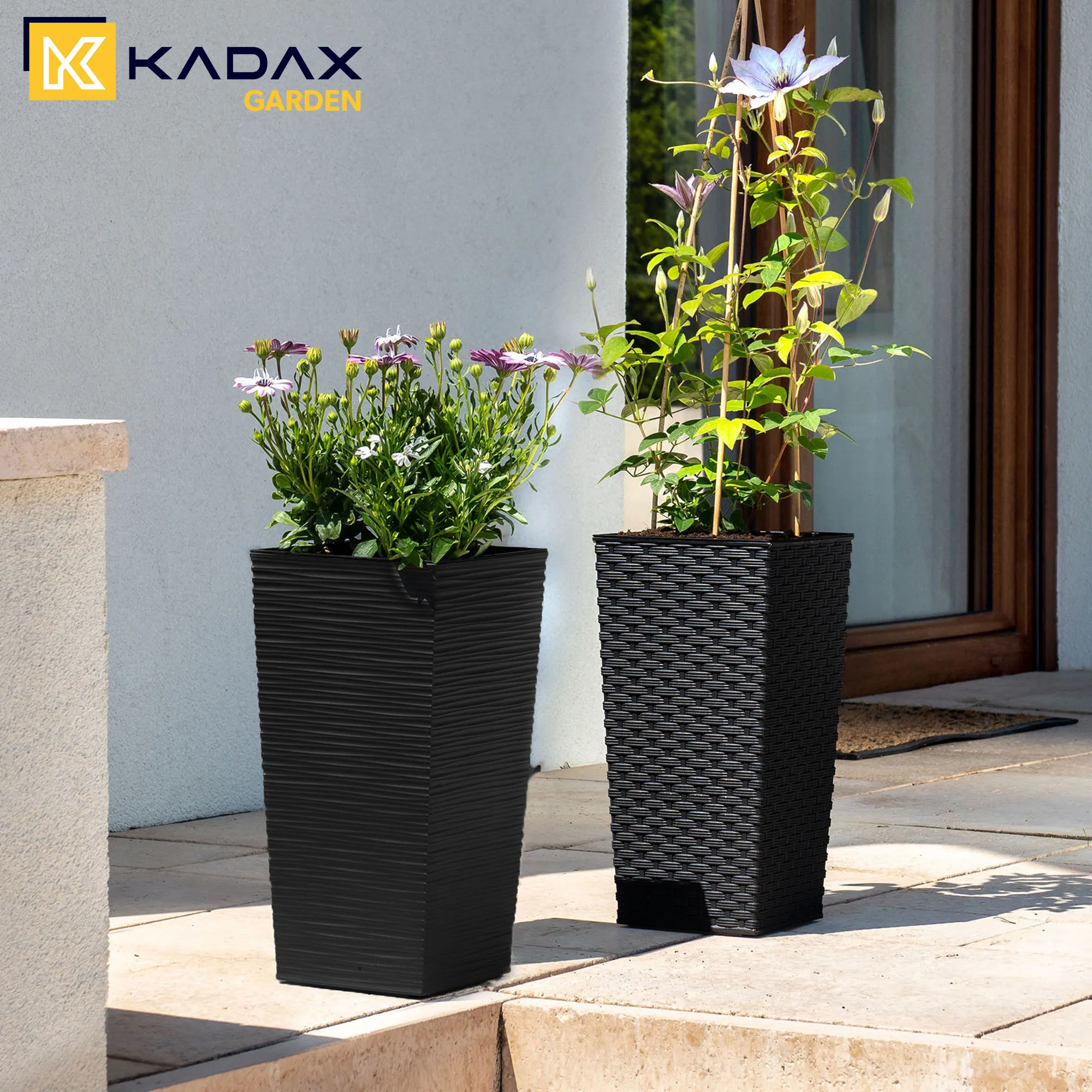 Gėlių vazonas su įdėklu Toulouse kaltas 30 cm