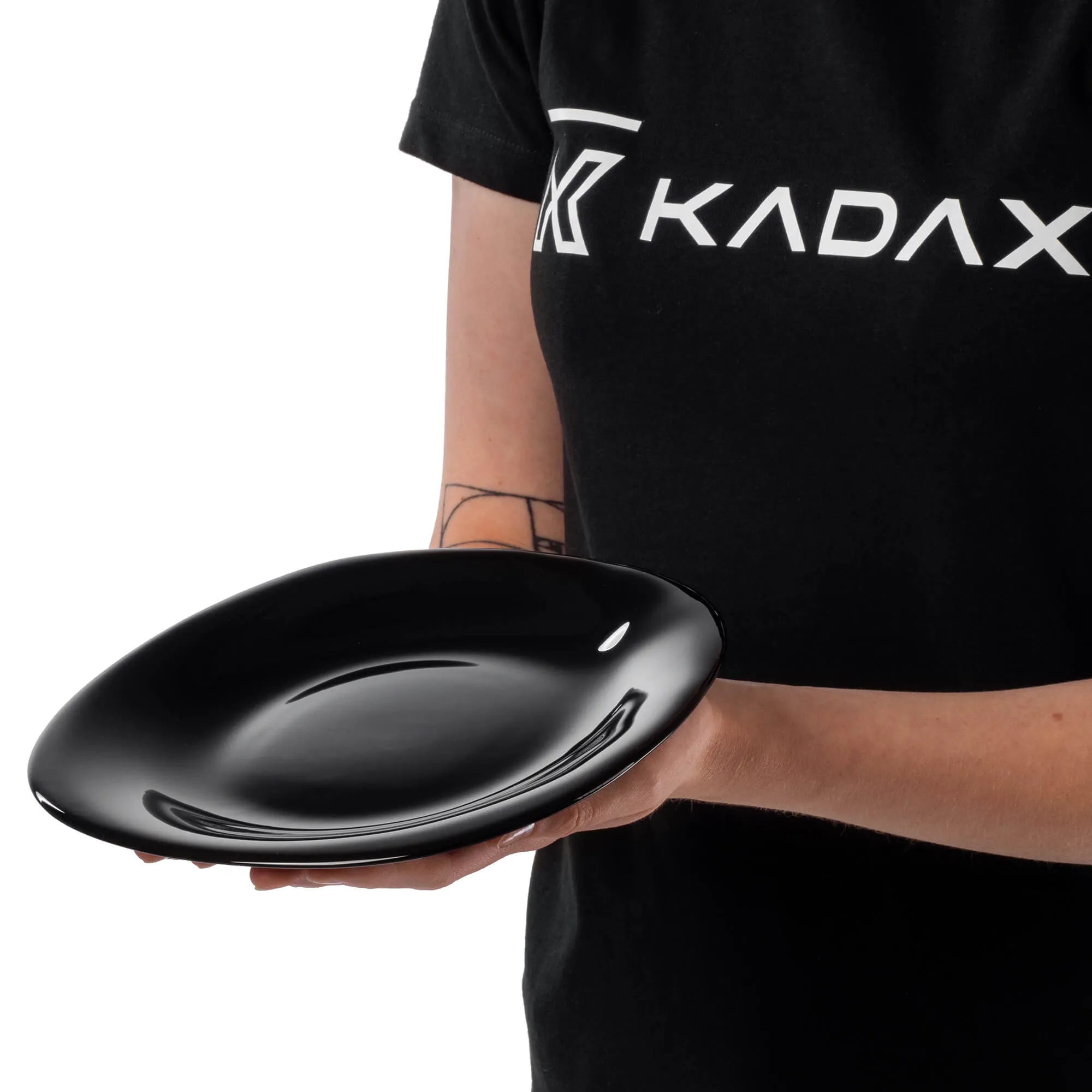 Vetriolo desertinė lėkštė 21 cm, juoda