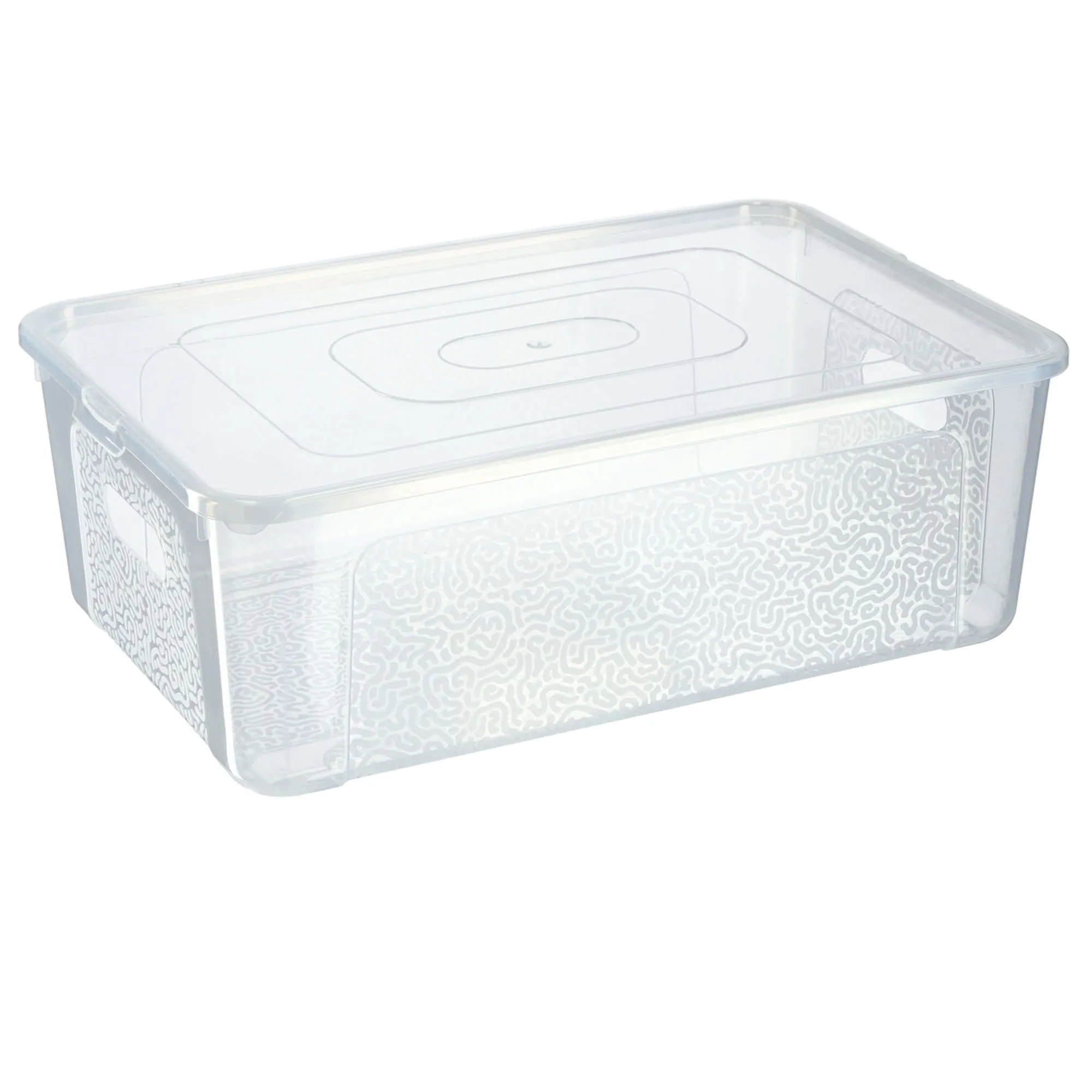 Dozza 11 laikymo indas su dangteliu, bespalvis