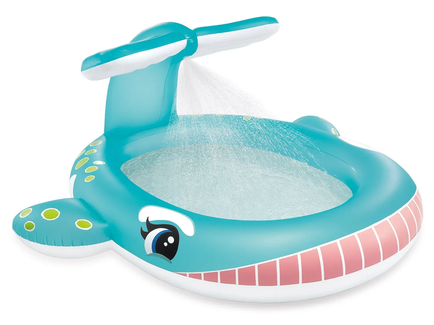 Vaikų baseinas „Banginis“ su fontanu 201 x 196 x 91 cm INTEX 57440 - nuotrauka 1