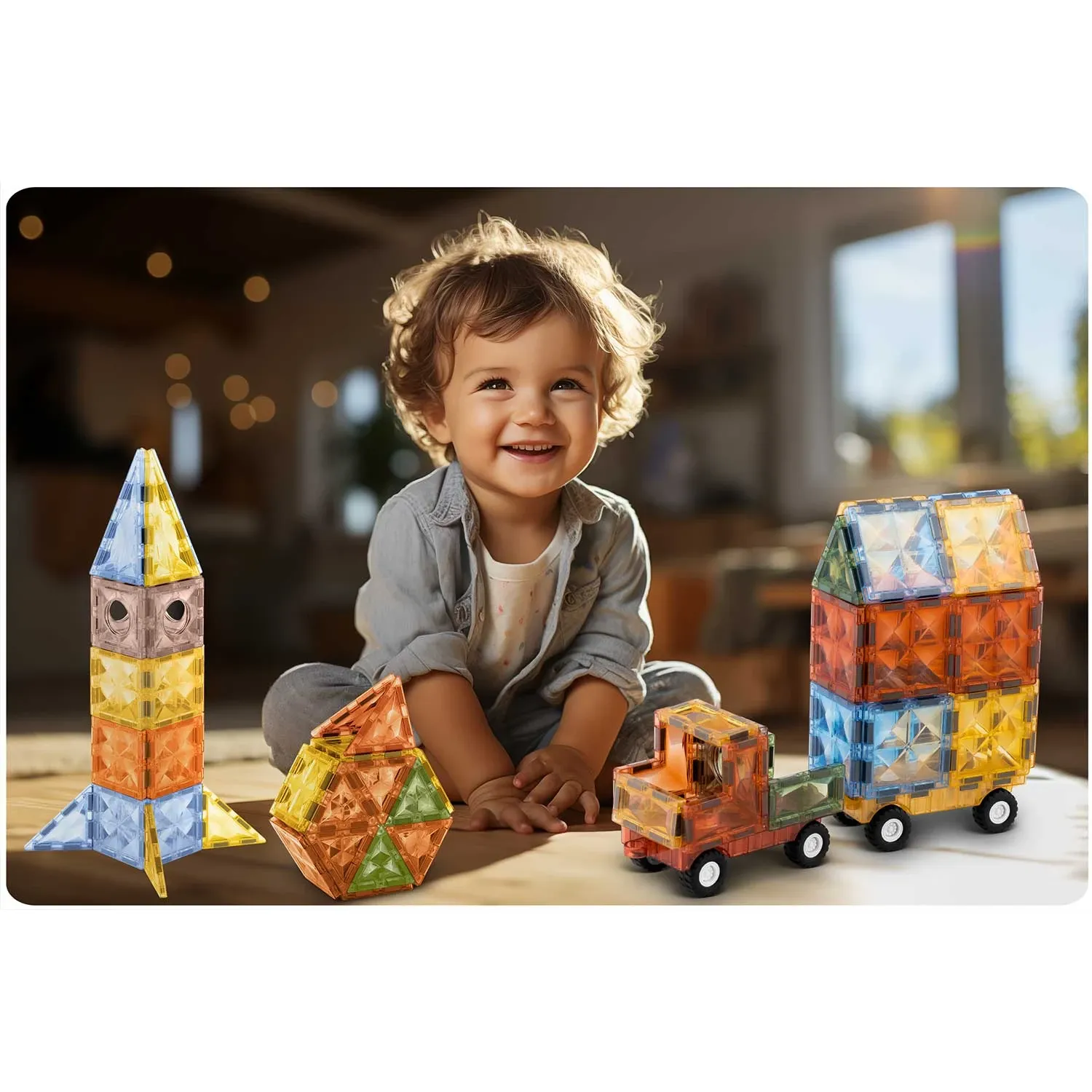 Ricokids RK-766 magnetiniai blokeliai - nuotrauka 1