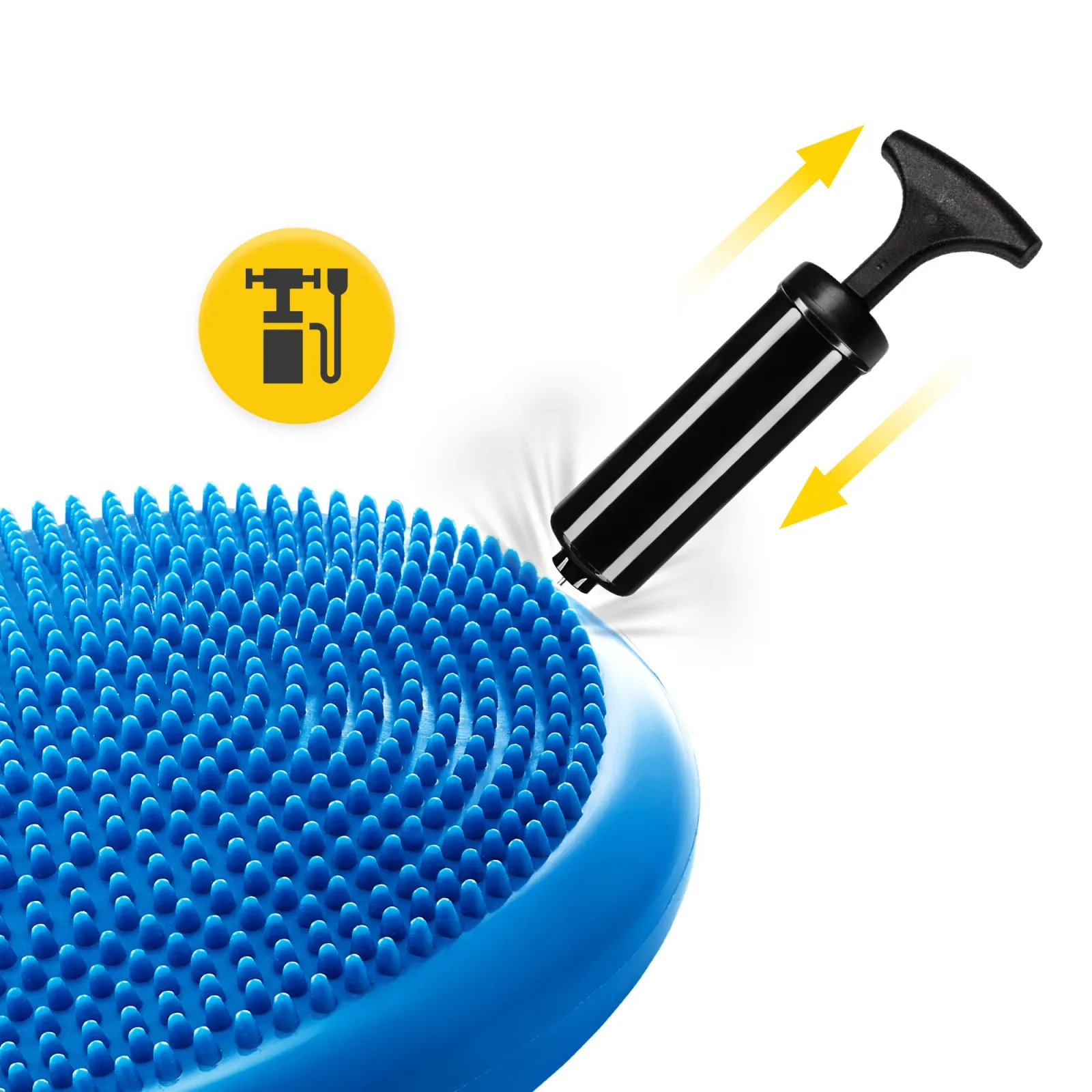 Rankinis siurblys su adata sensomotorinei pagalvėlei