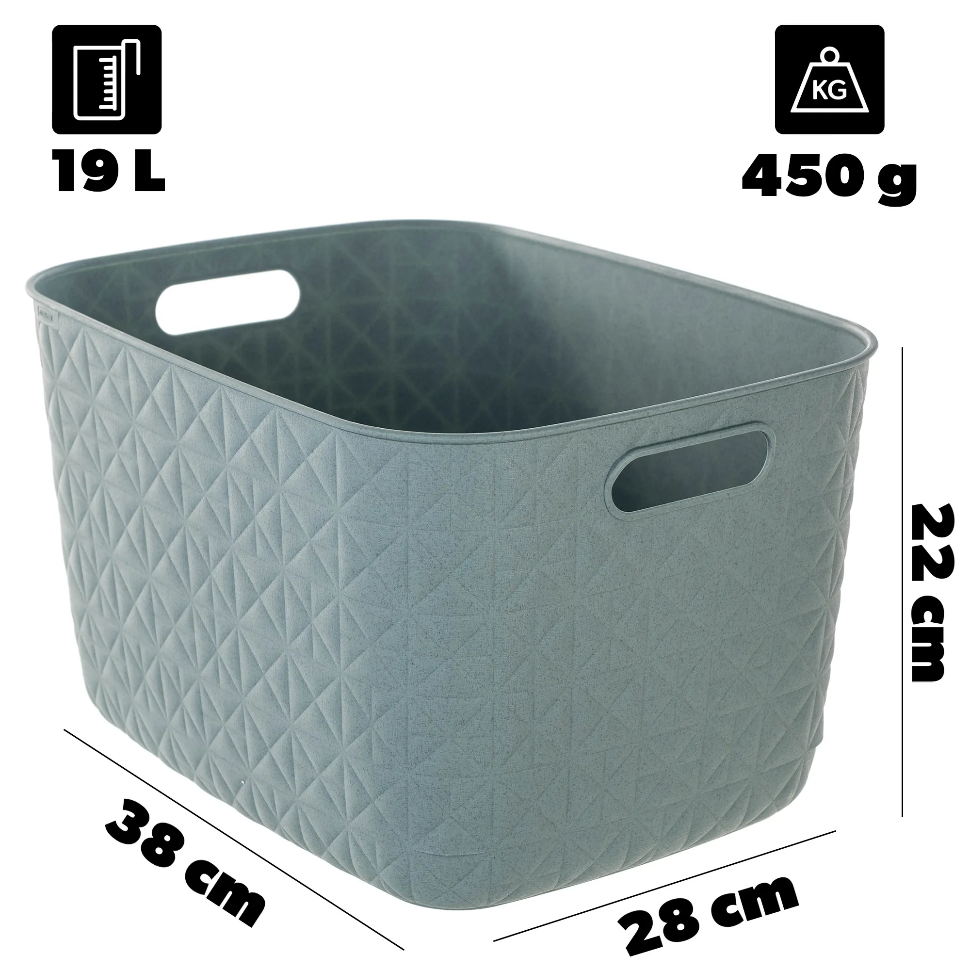 „Curver Softex L 19L“ turkio spalvos krepšys