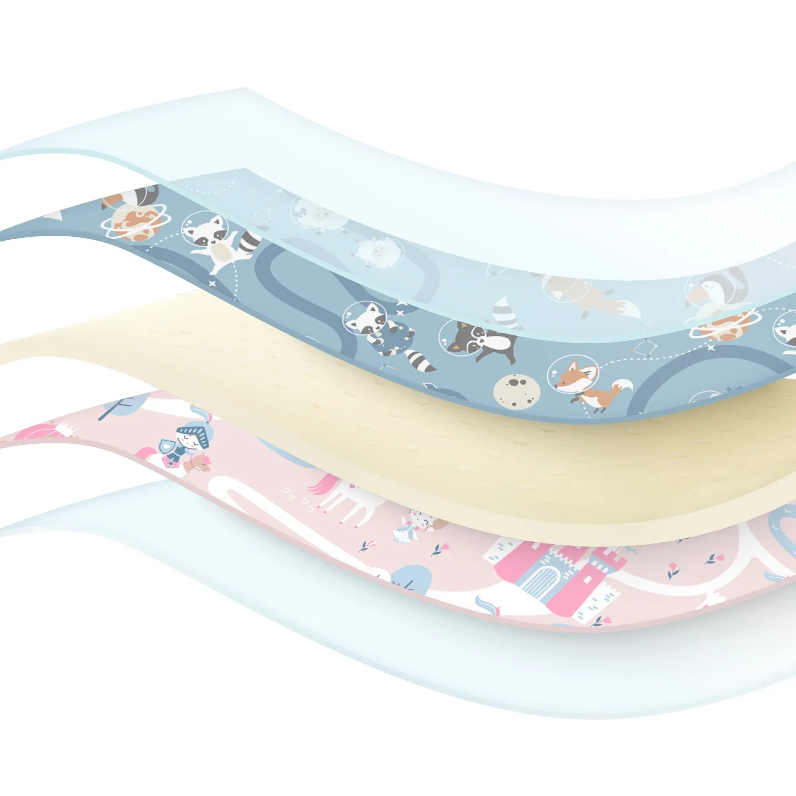 Kūdikių žaidimų kilimėlis „Kingdom and Space“