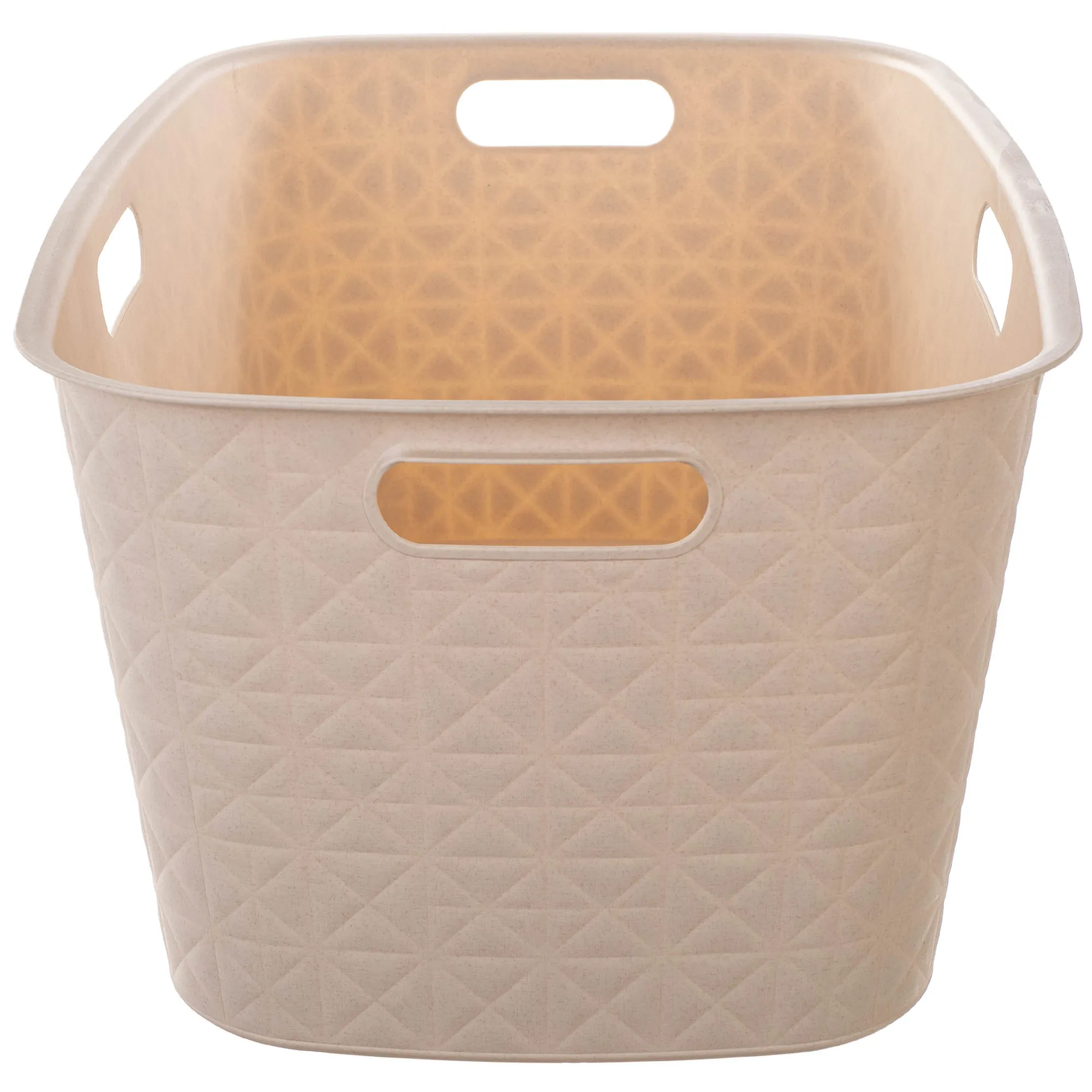 Curver Softex 45L kreminės spalvos lyginimo krepšelis