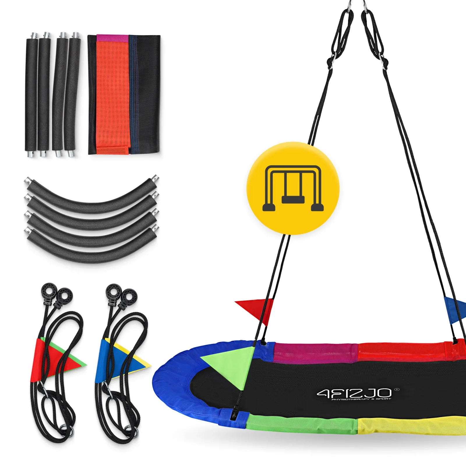 Vaikiškos sodo sūpynės „Stork%27s Nest“ 165 cm