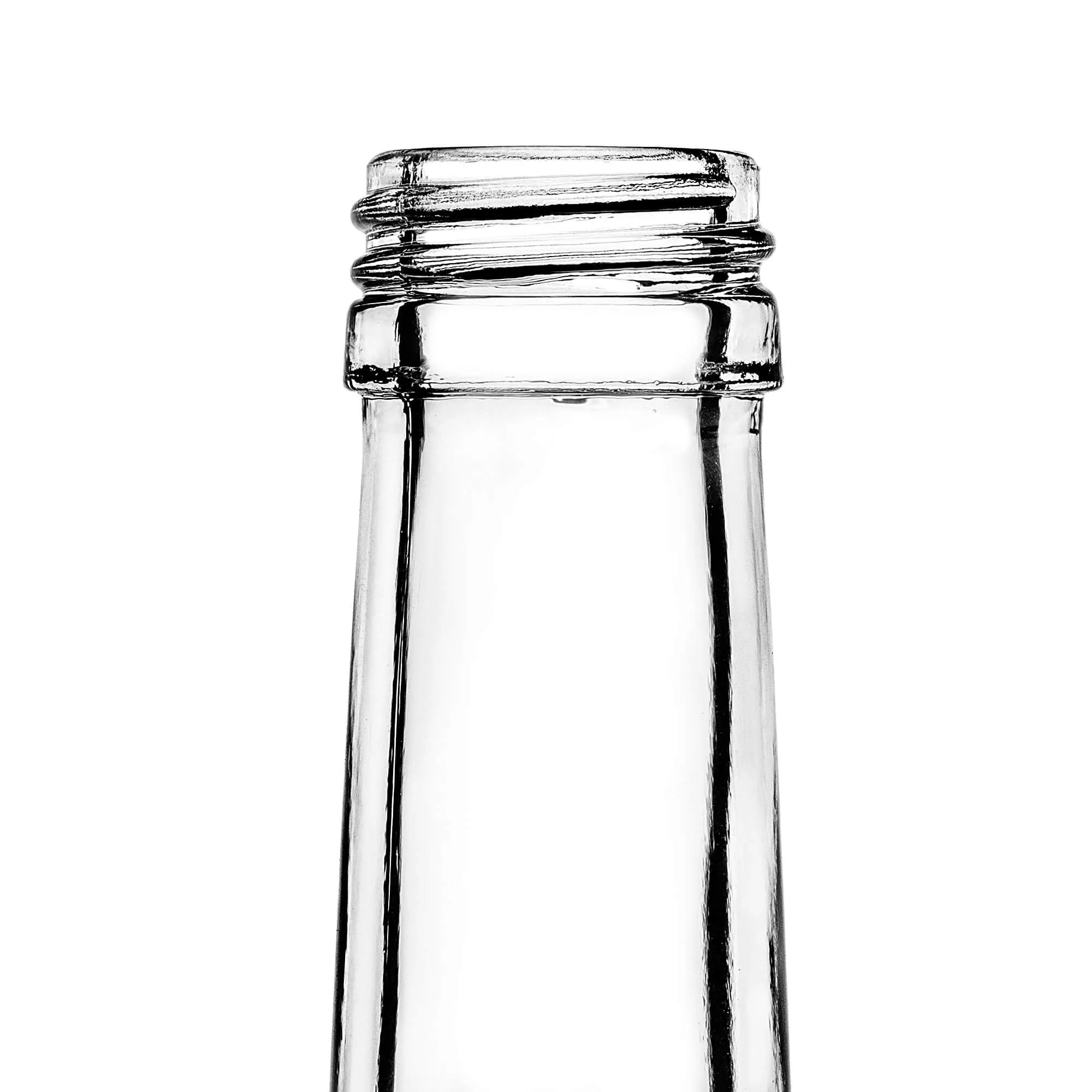Stiklinis buteliukas Luarė tinktūrai 500 ml su tamsiai mėlynu dangteliu 5 vnt.