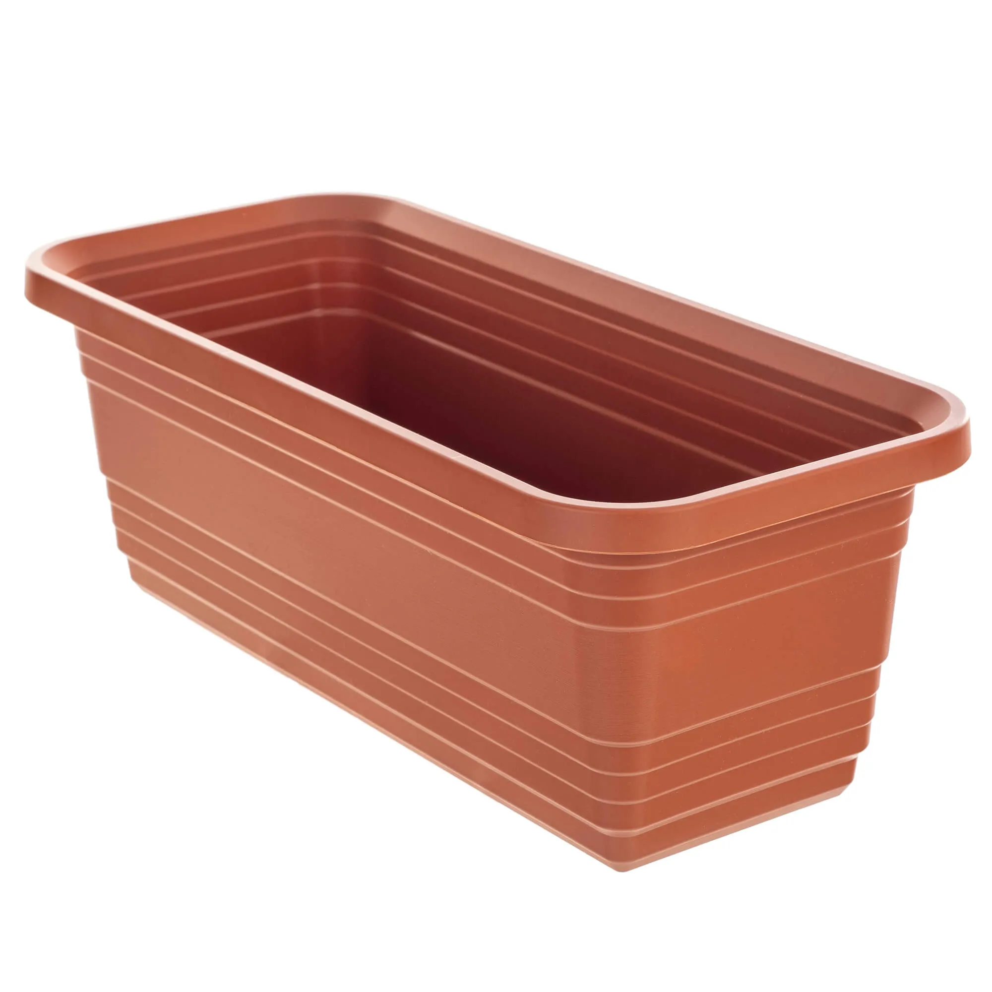 Paulin balkono dėžutė 40 cm terakotos spalvos