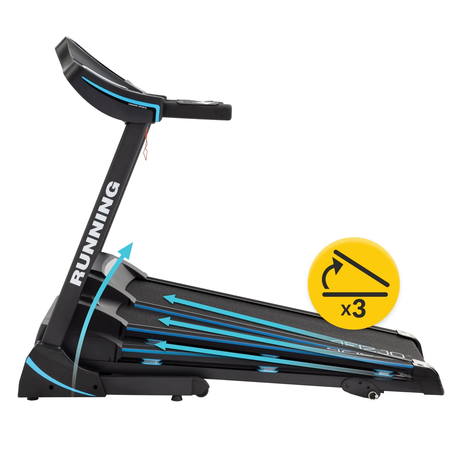 TM FALCO reguliuojamas elektrinis bėgimo takelis namams