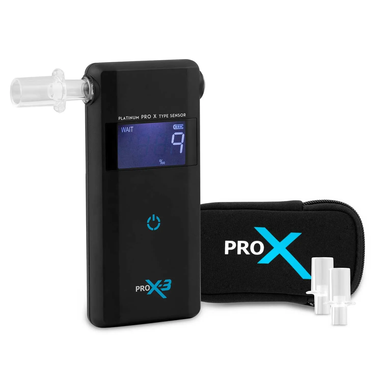 „AlcoForce PRO X-3“ elektrocheminis alkotesteris - nuotrauka 1