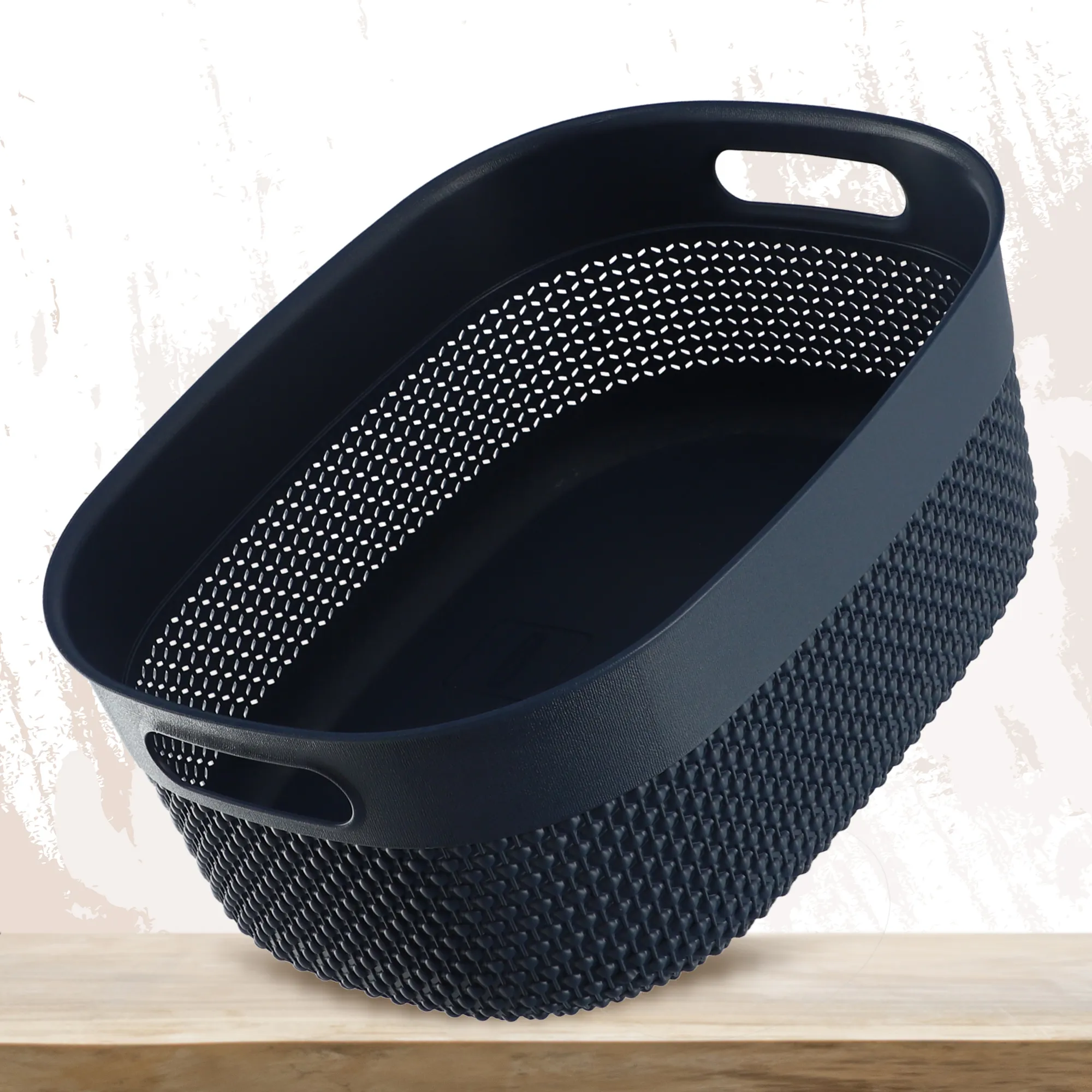 Stačiakampis krepšys 12 l Curver Filo perdirbtas, tamsiai mėlynas