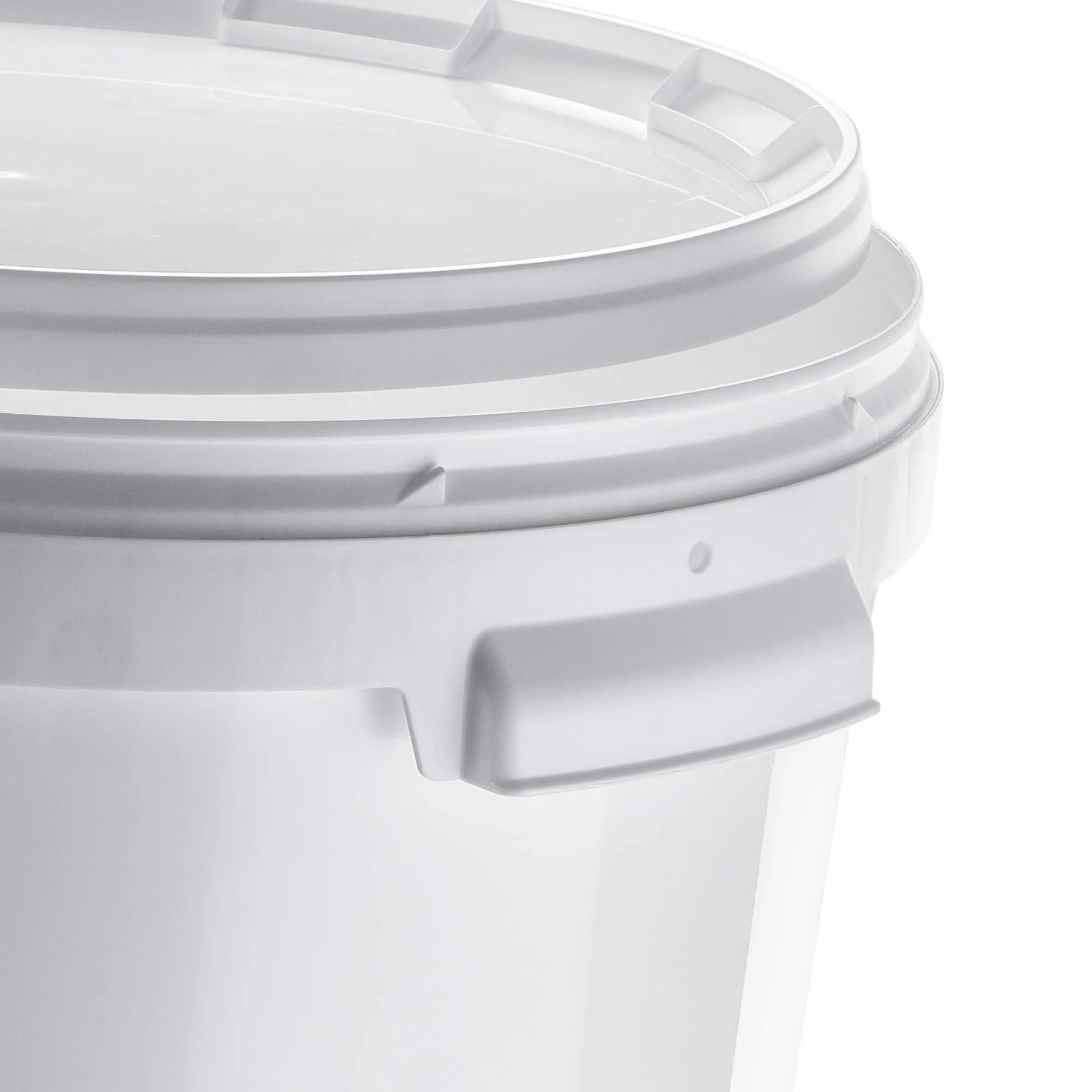 „Acerra“ fermentacijos indas su dangčiu, 33 l, baltas