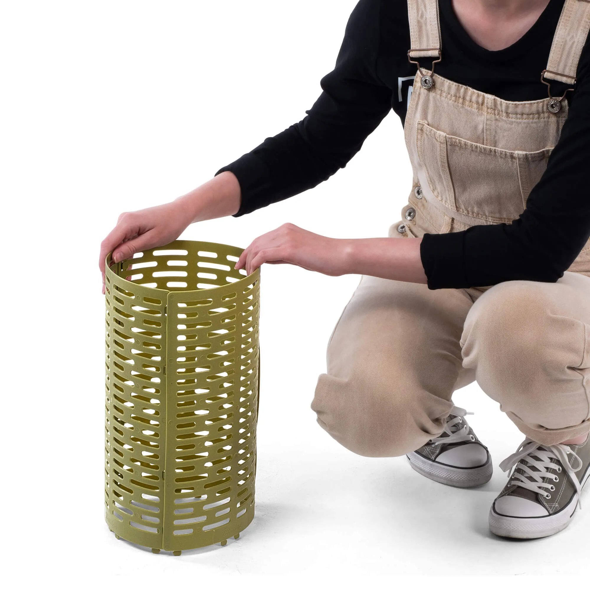 Ydes medžio kamieno uždangalai 20 x 33 cm žali 3 vnt.