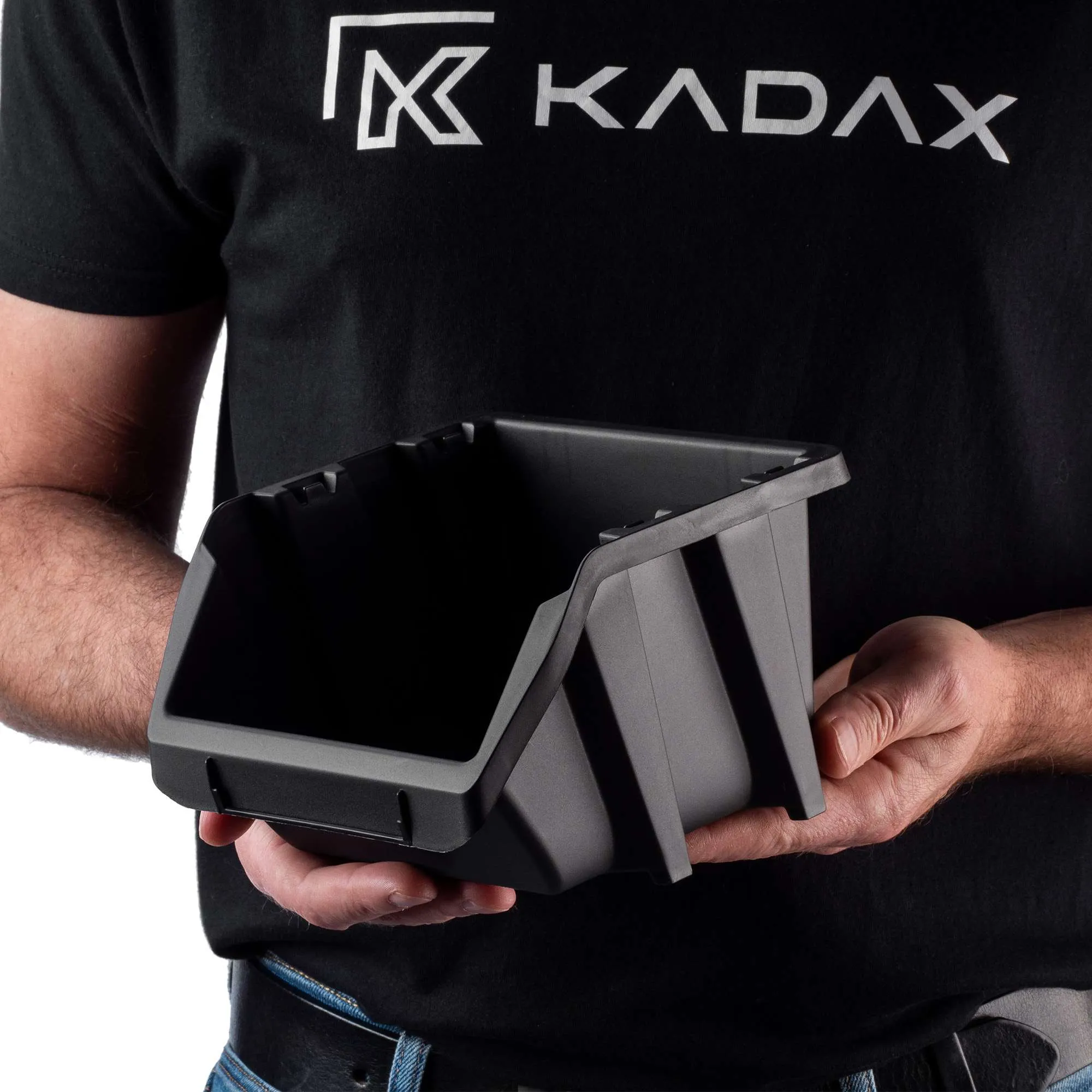 Falster dirbtuvių padėklas 19x16cm, juodas, 10 vnt.