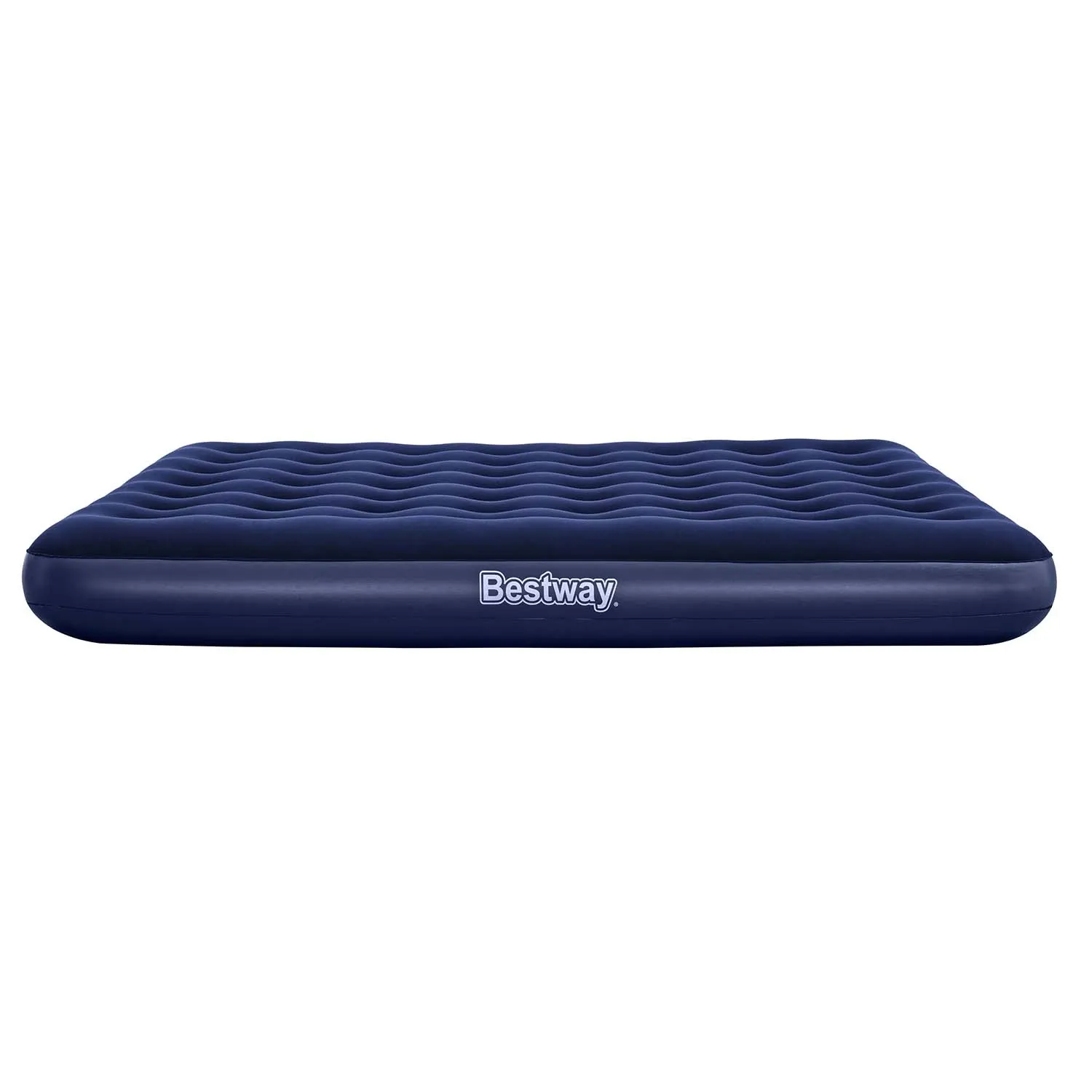 Pripučiamas čiužinys 203x183x22 cm su stūmokliniu pompa Bestway 67004 - nuotrauka 1