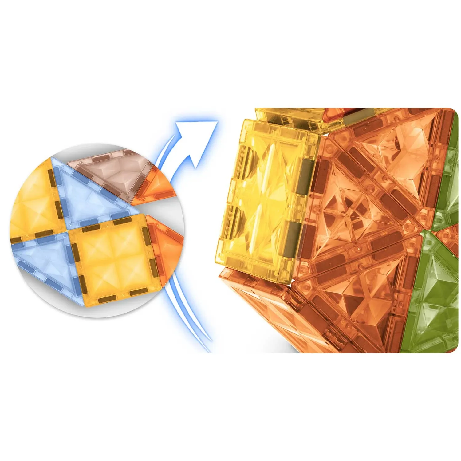 Ricokids RK-766 magnetiniai blokeliai - nuotrauka 1