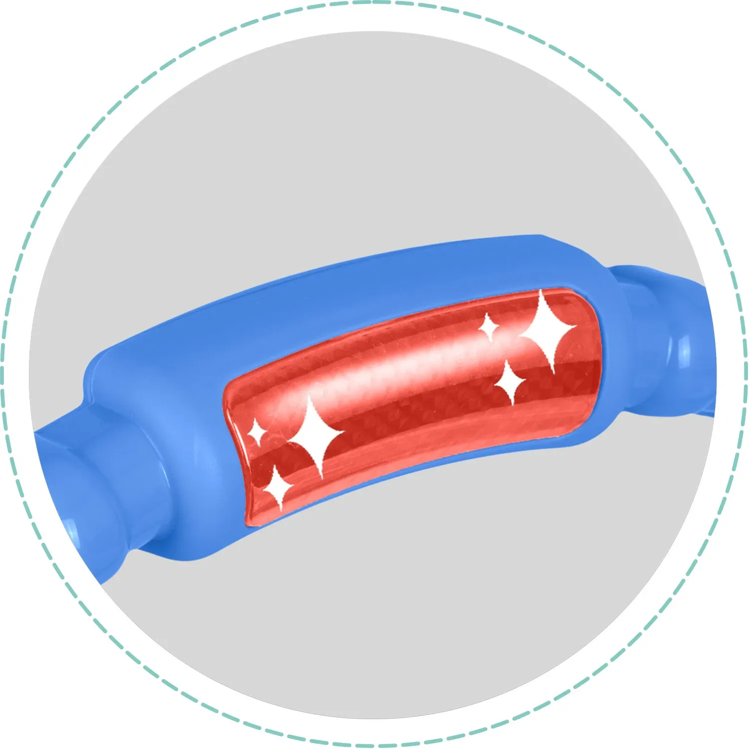 „Ricokids 773400“ pirkinių vežimėlis, mėlynas - nuotrauka 1