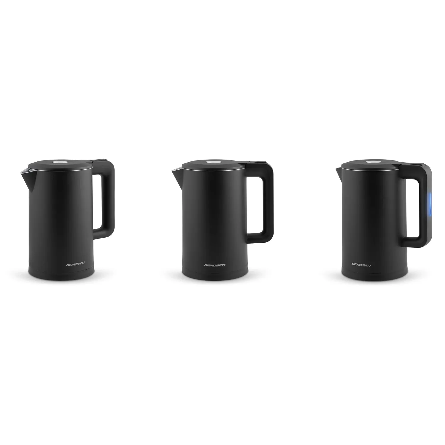 Berdsen BD-710 elektrinis virdulys 1,7 l juodas - nuotrauka 1