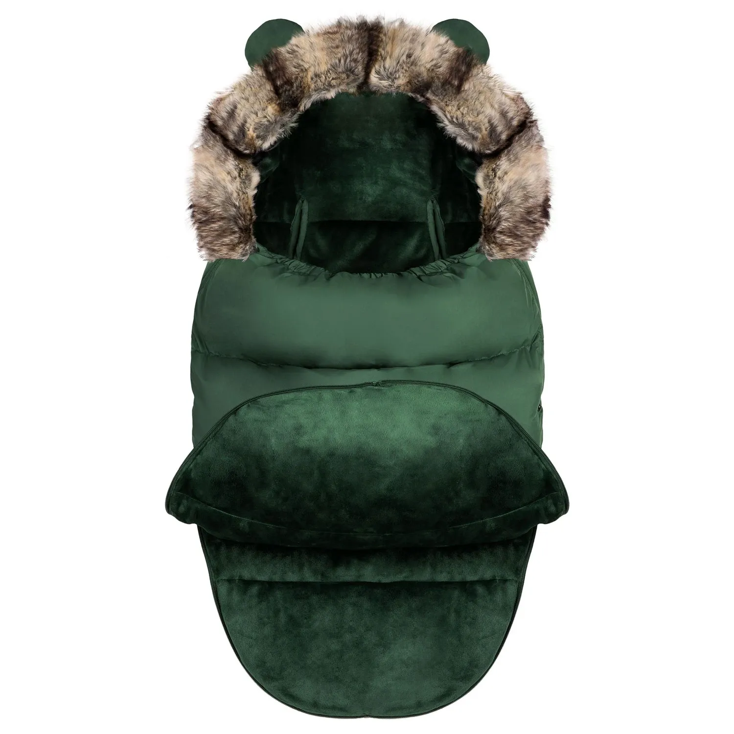 Elmi Ricokids vežimėlio/rogių miegmaišis - chaki spalvos - nuotrauka 1