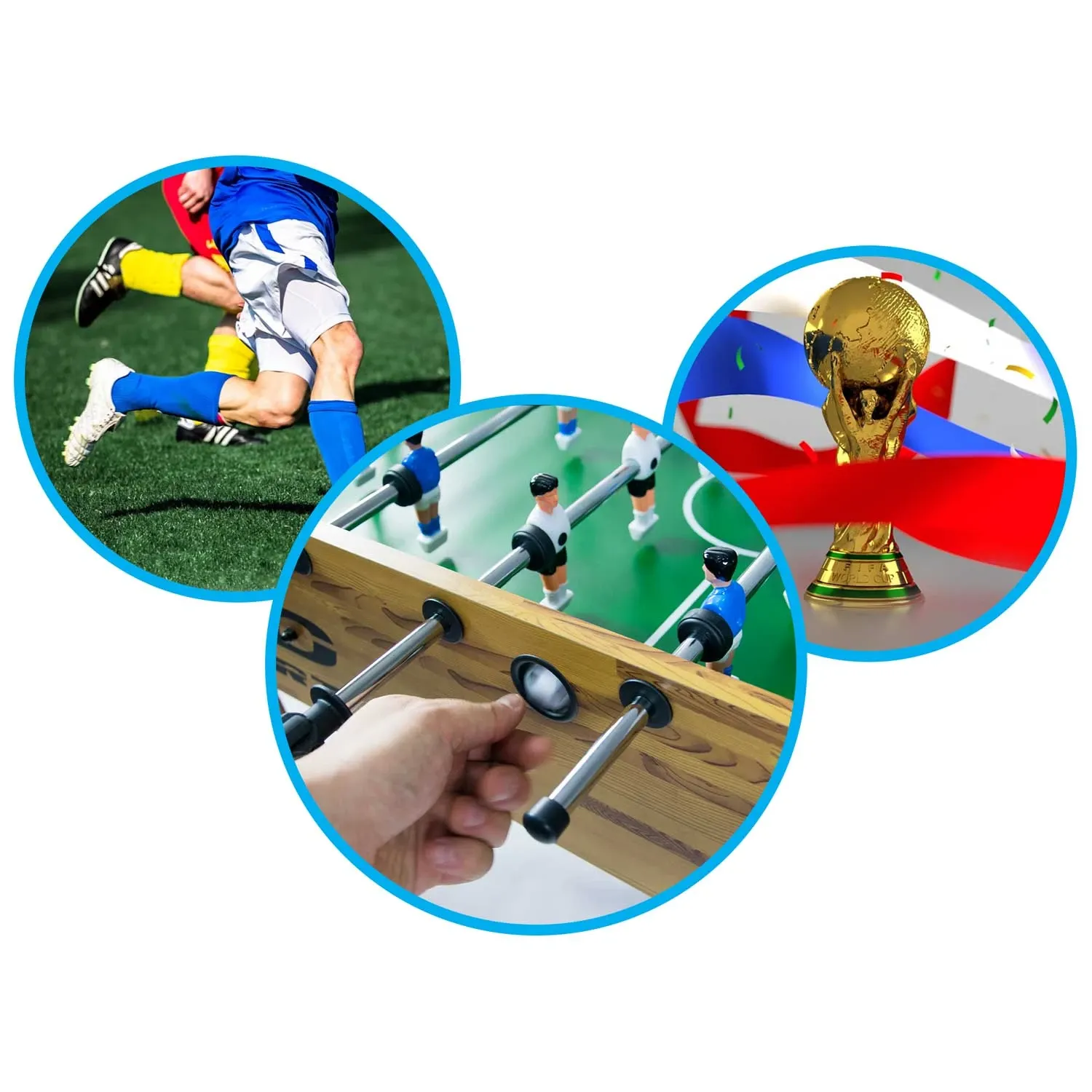 Neo-Sport NS-401 didelis stalo futbolo stalas - nuotrauka 1