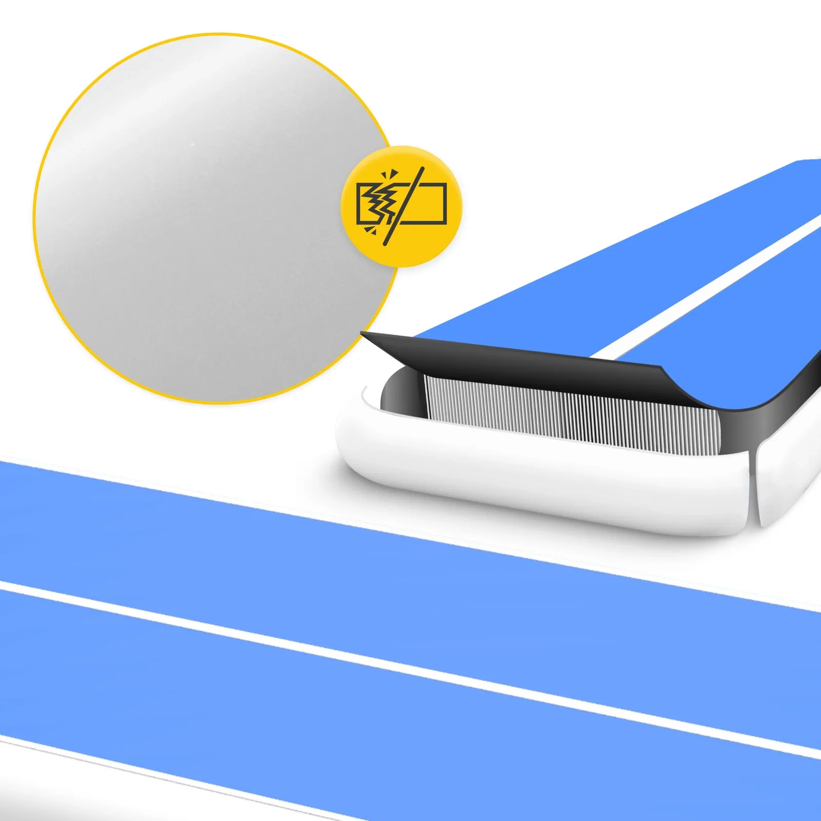 Akrobatinis takelis „AIR MAT PRO“ 12 x 2 x 0