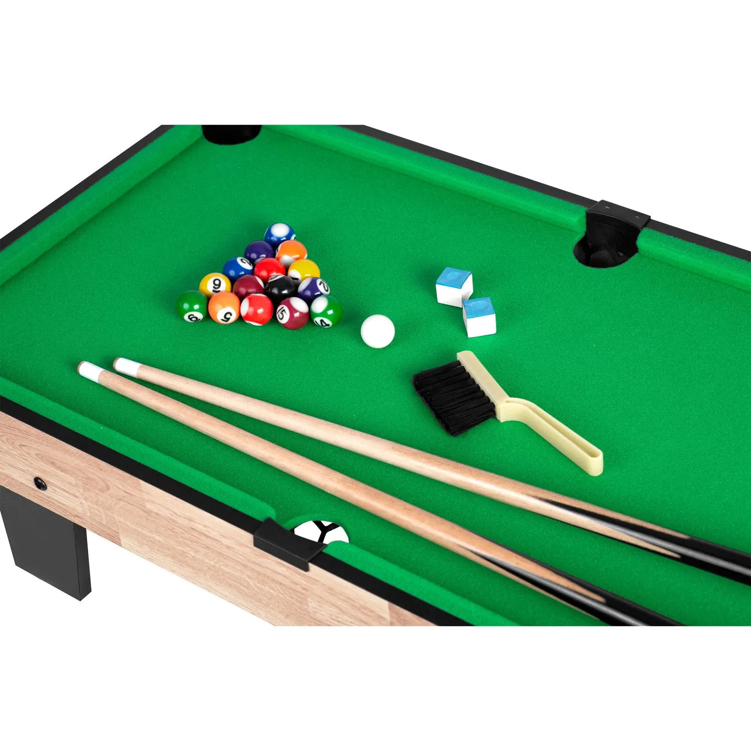 4 viename daugiafunkcis žaidimų stalas 80x43x30cm NS-800 medinis - nuotrauka 1