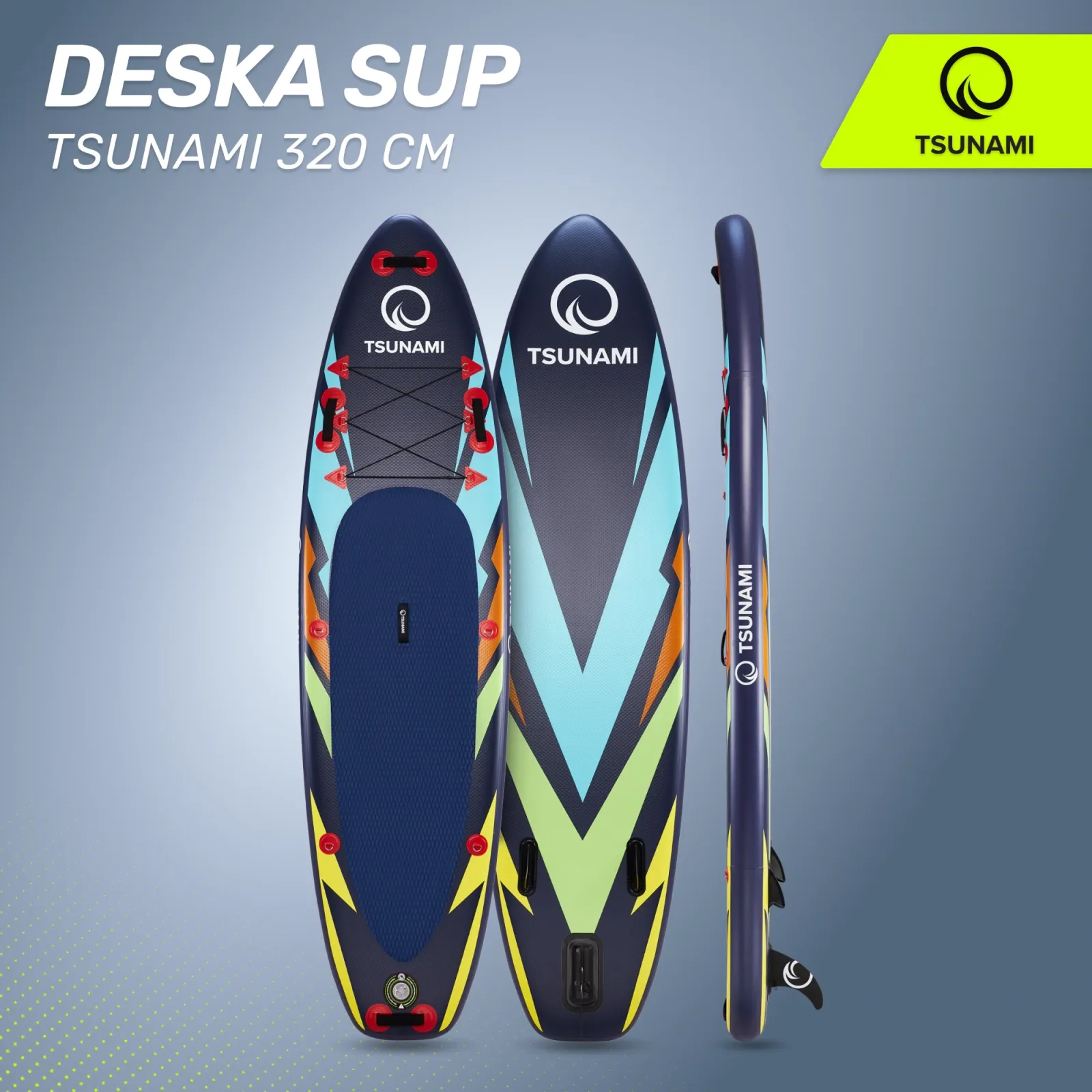 SUP TSUNAMI irklentė 320 cm T08