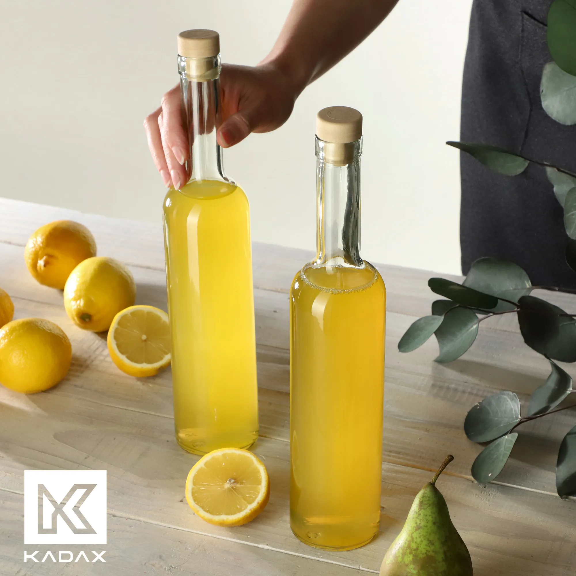 Bertigo butelis su kamščiu 0,5 l su kamščiu fi19,5, 6 vnt.