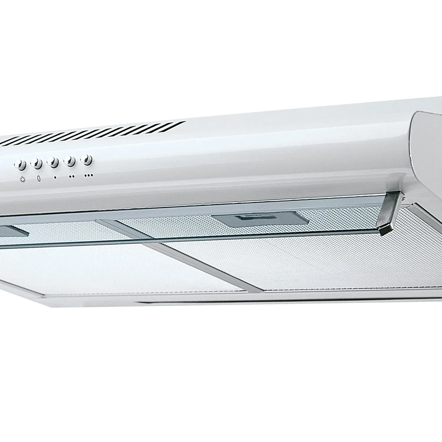 Po spintele montuojamas virtuvės gartraukis – 60 cm absorbcinis Berdsen BE-10-A baltas - nuotrauka 1