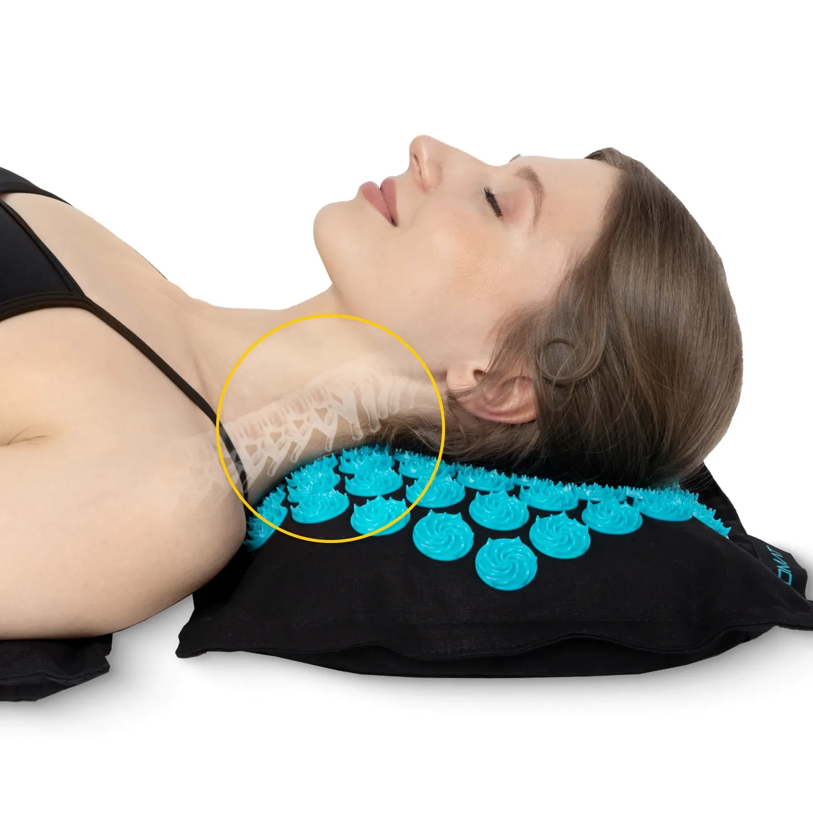 EKO akupresūros kilimėlis su pagalve