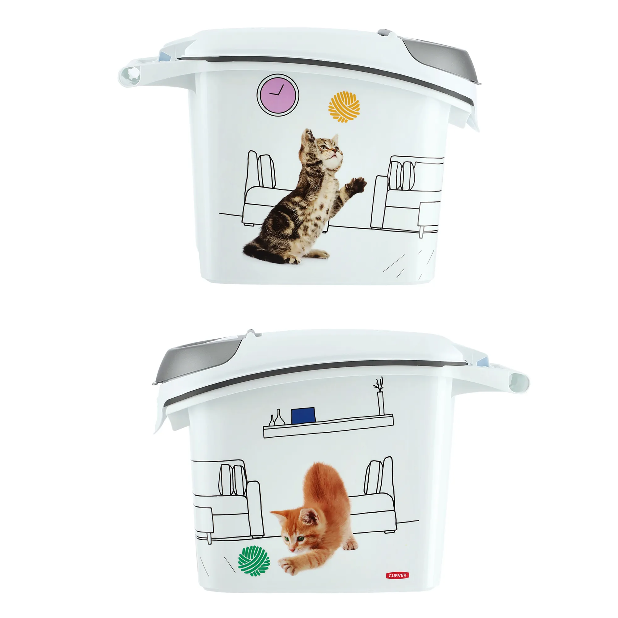 Curver Pet Life kačių maisto konteineris 15 l