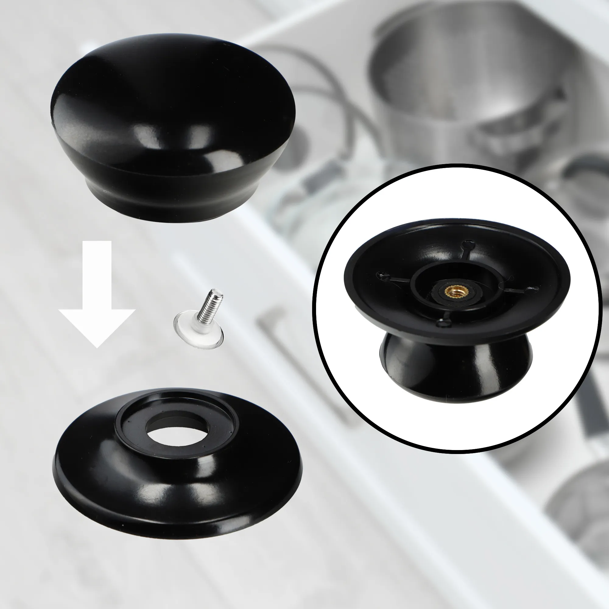 „Caserta“ orkaitėms atsparių dangčių rinkinys 22, 26, 30 cm