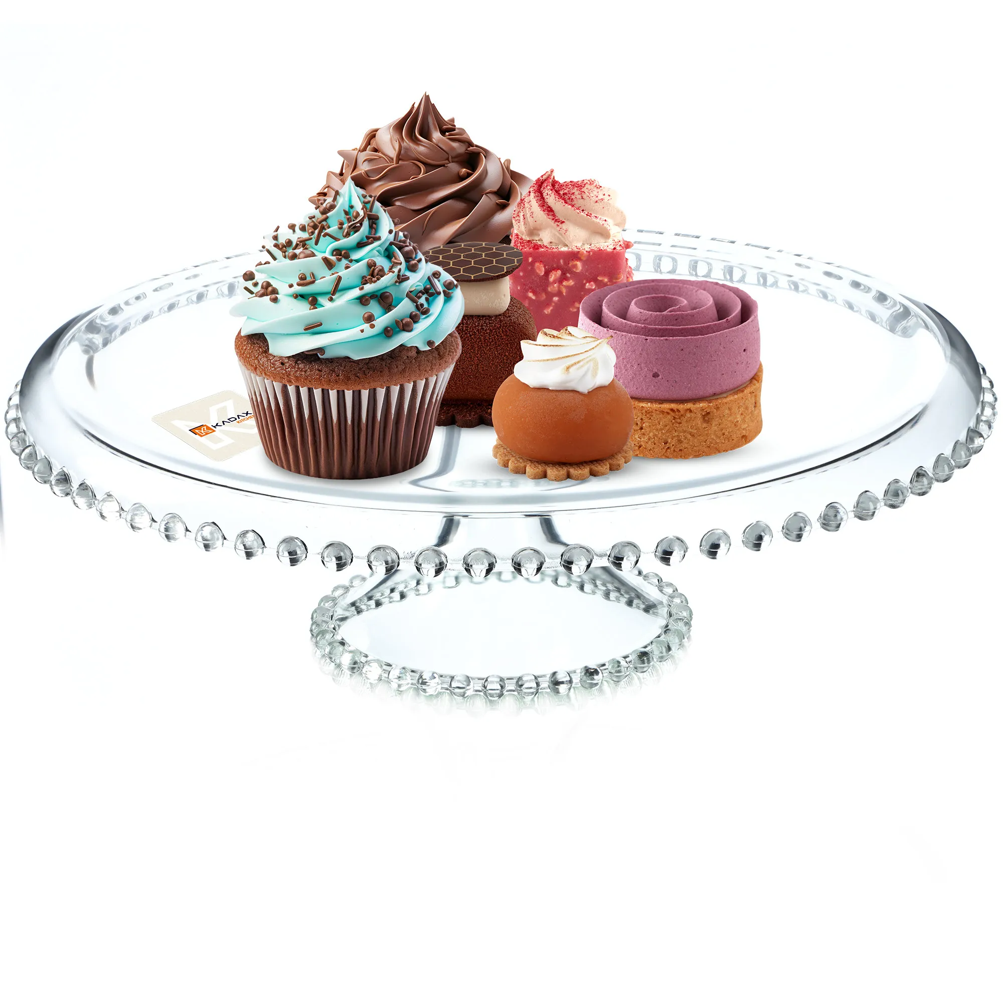 Assa torto stovas su dekoratyviniais rutuliukais 32 cm