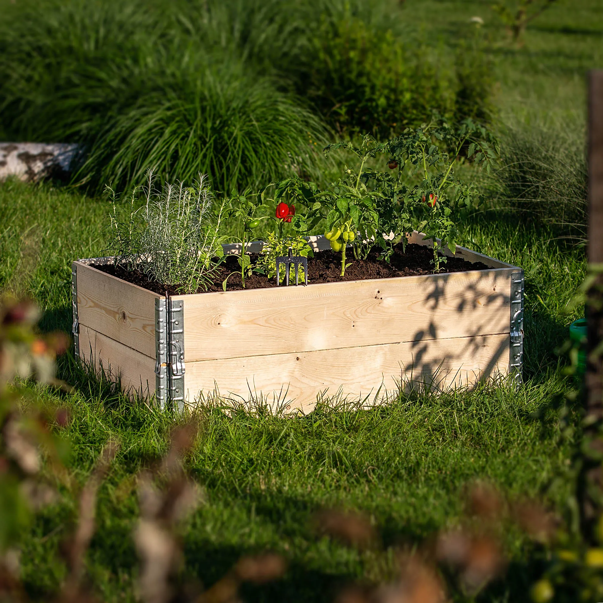 Banari sodo krašto padėklo prailginimas, 3 vnt., 120x80x20cm