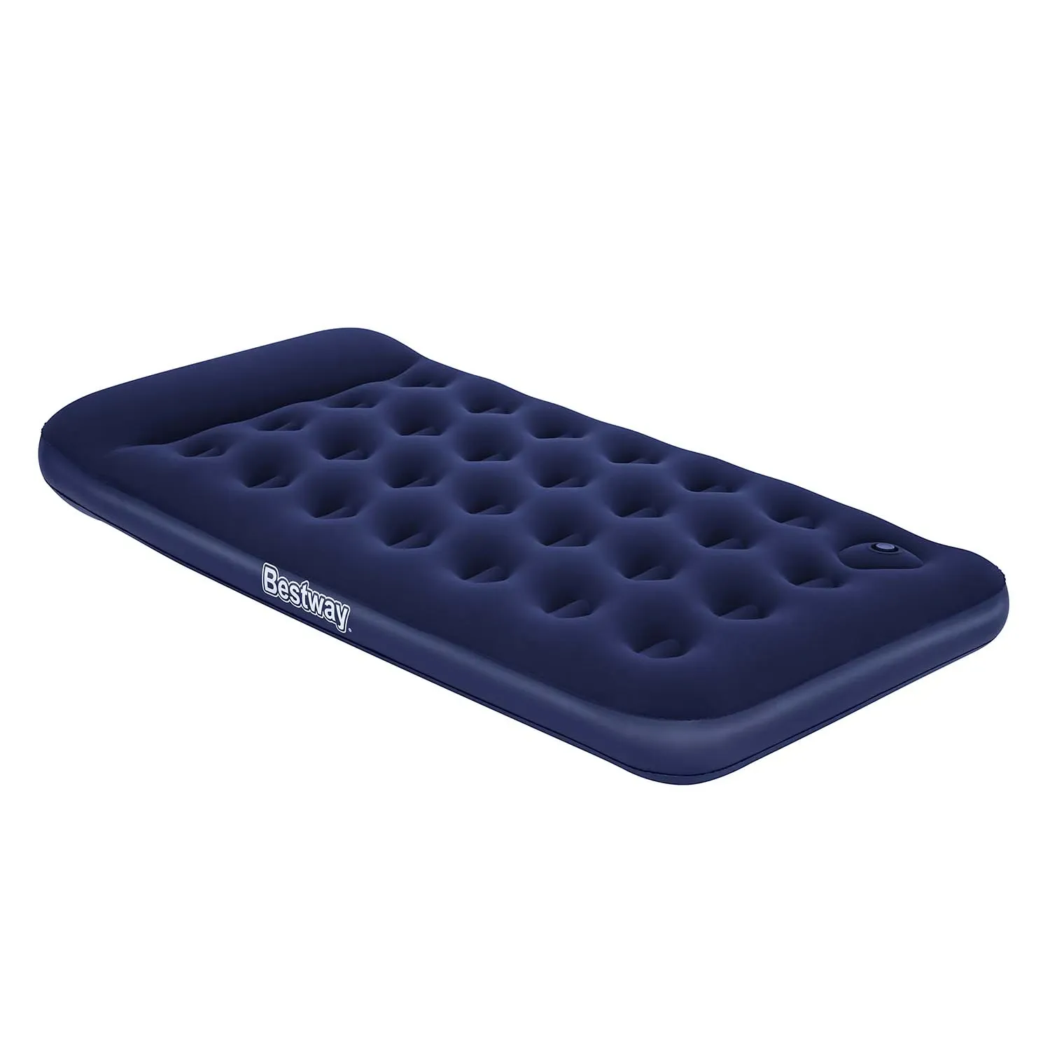 Pripučiamas čiužinys 188x99x22 cm su įmontuota kojine pompa Bestway 67224 - nuotrauka 1