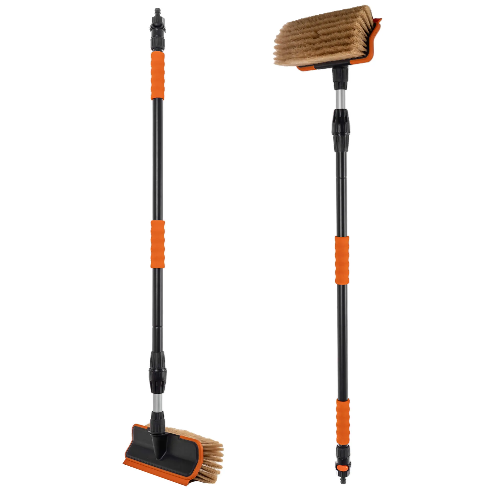 Antony plovimo šepetys su vožtuvu, 2 plokštumų, teleskopinis, 115-180 x 25 cm