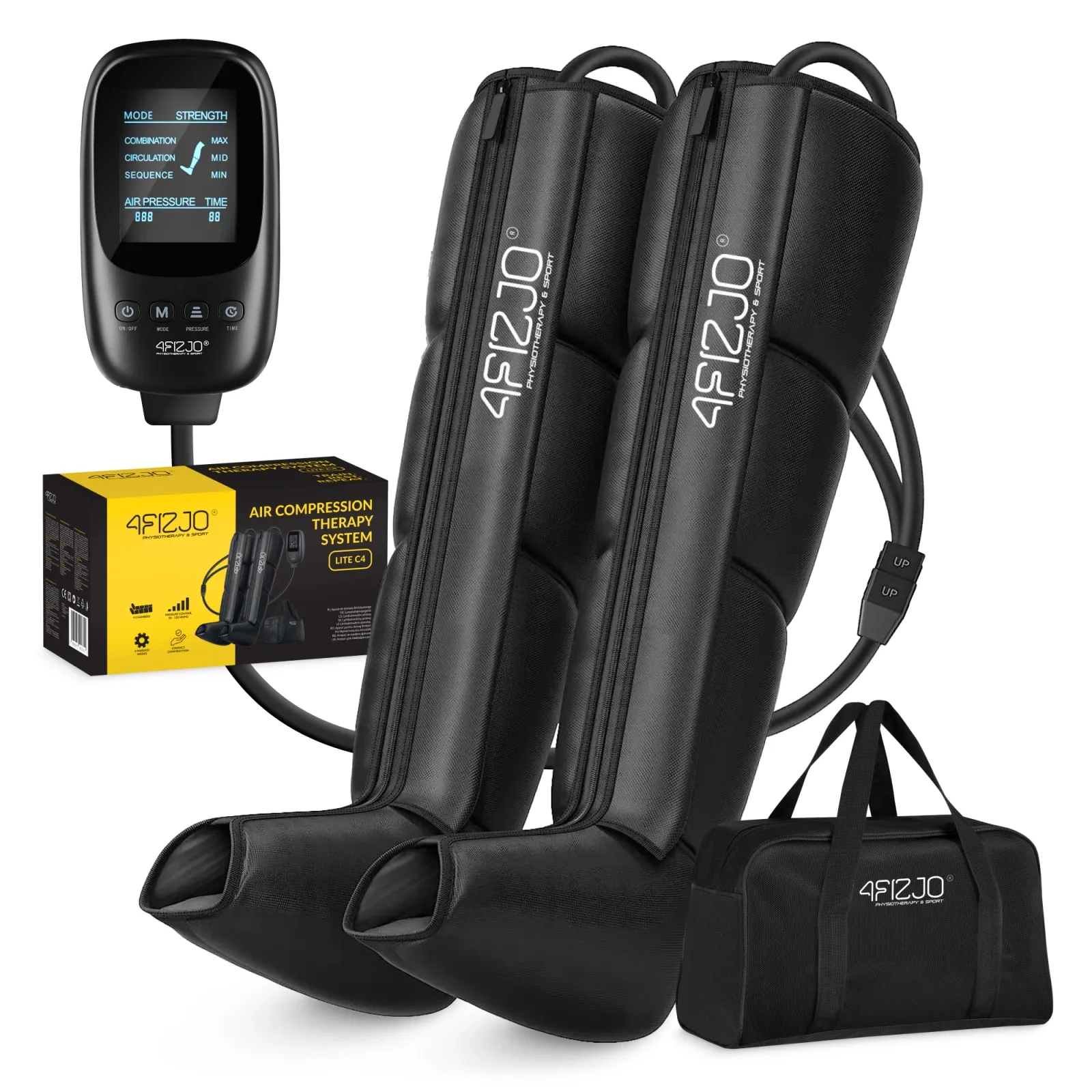 Oro kompresinės terapijos sistemos LITE C4 limfodrenažo prietaisas