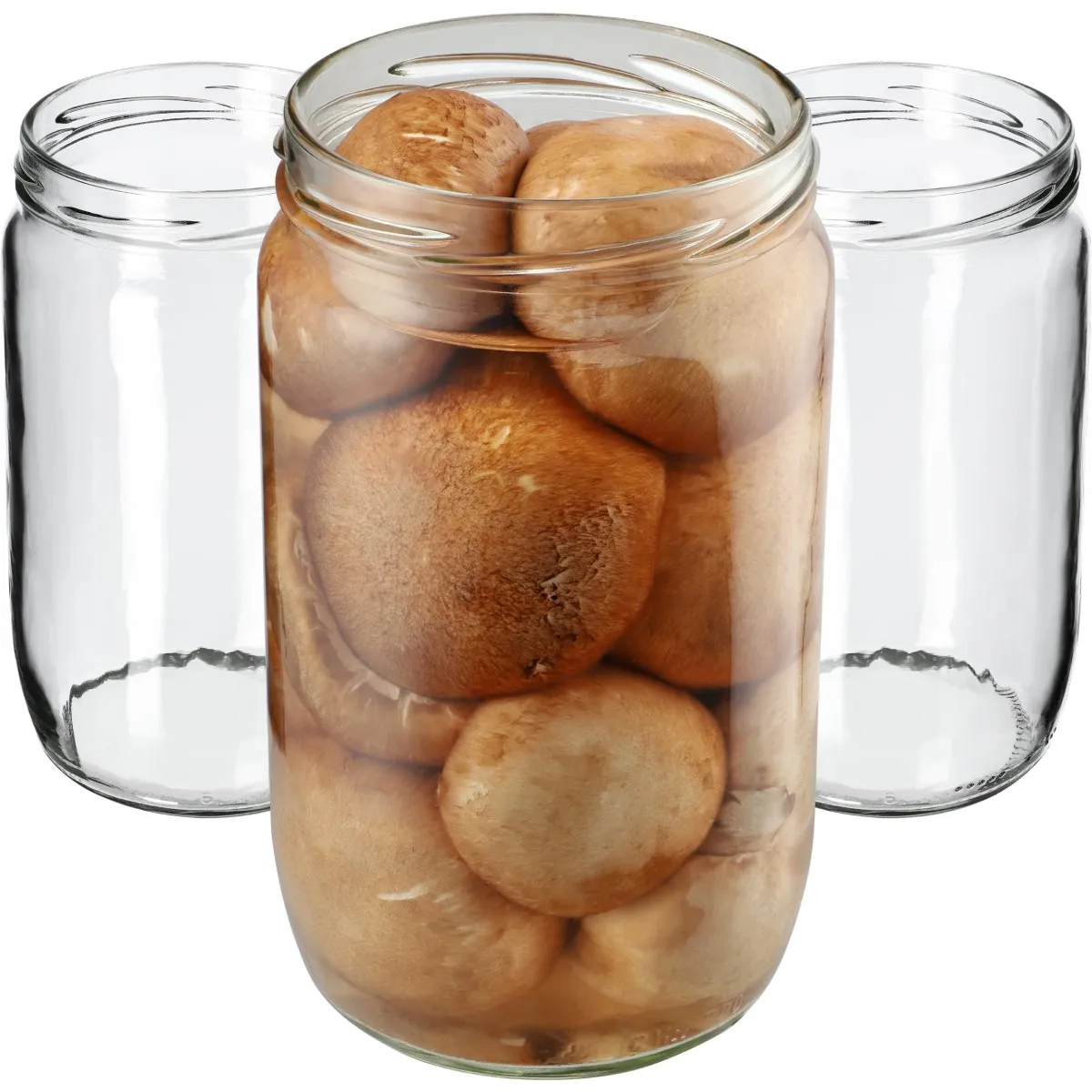 Niva konservavimo stiklainiai 720 ml 8 vnt. 82 mm be dangtelių