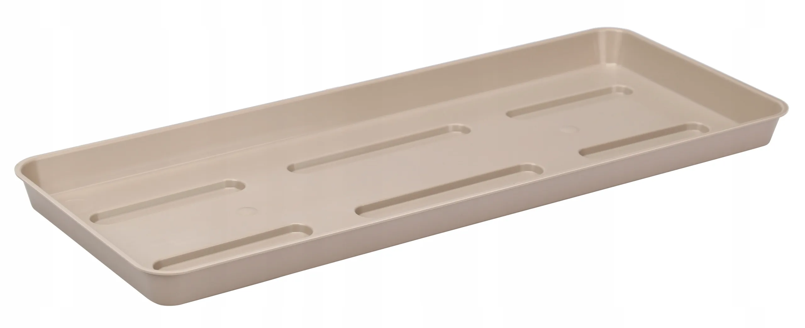 40 cm karamelinis vazonas-lėkštutė