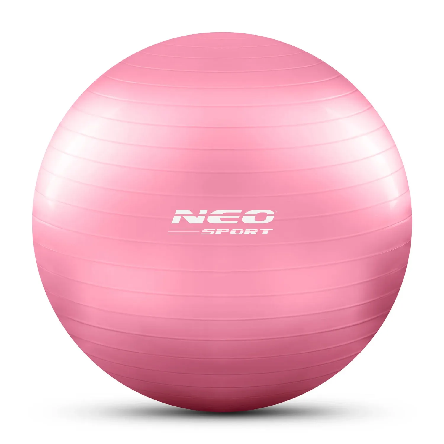 Mankštos kamuolys 55 cm NS-950 rožinis - nuotrauka 1