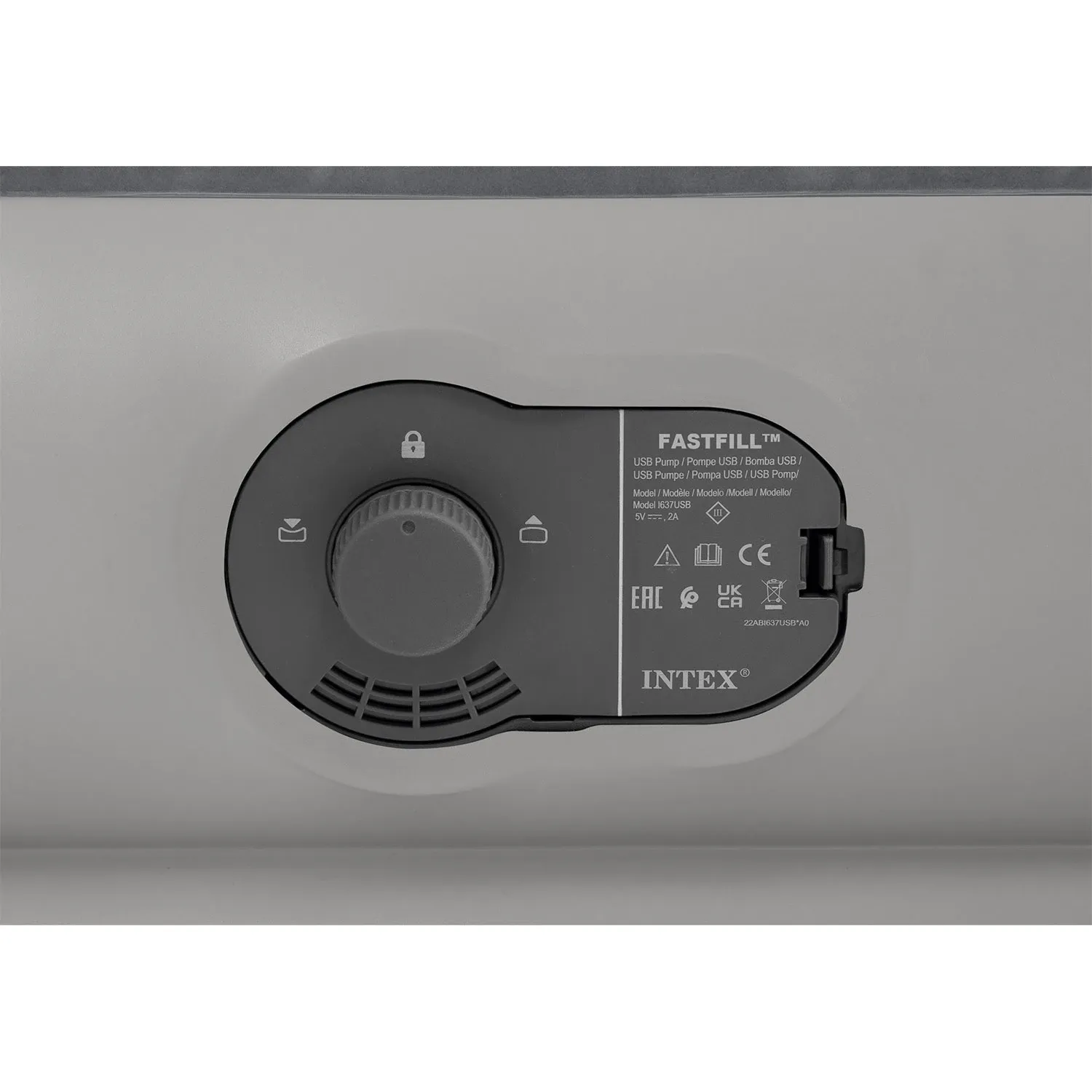 Pripučiamas čiužinys 191x99x30cm su įmontuotu elektriniu siurbliu INTEX 64112 - nuotrauka 1