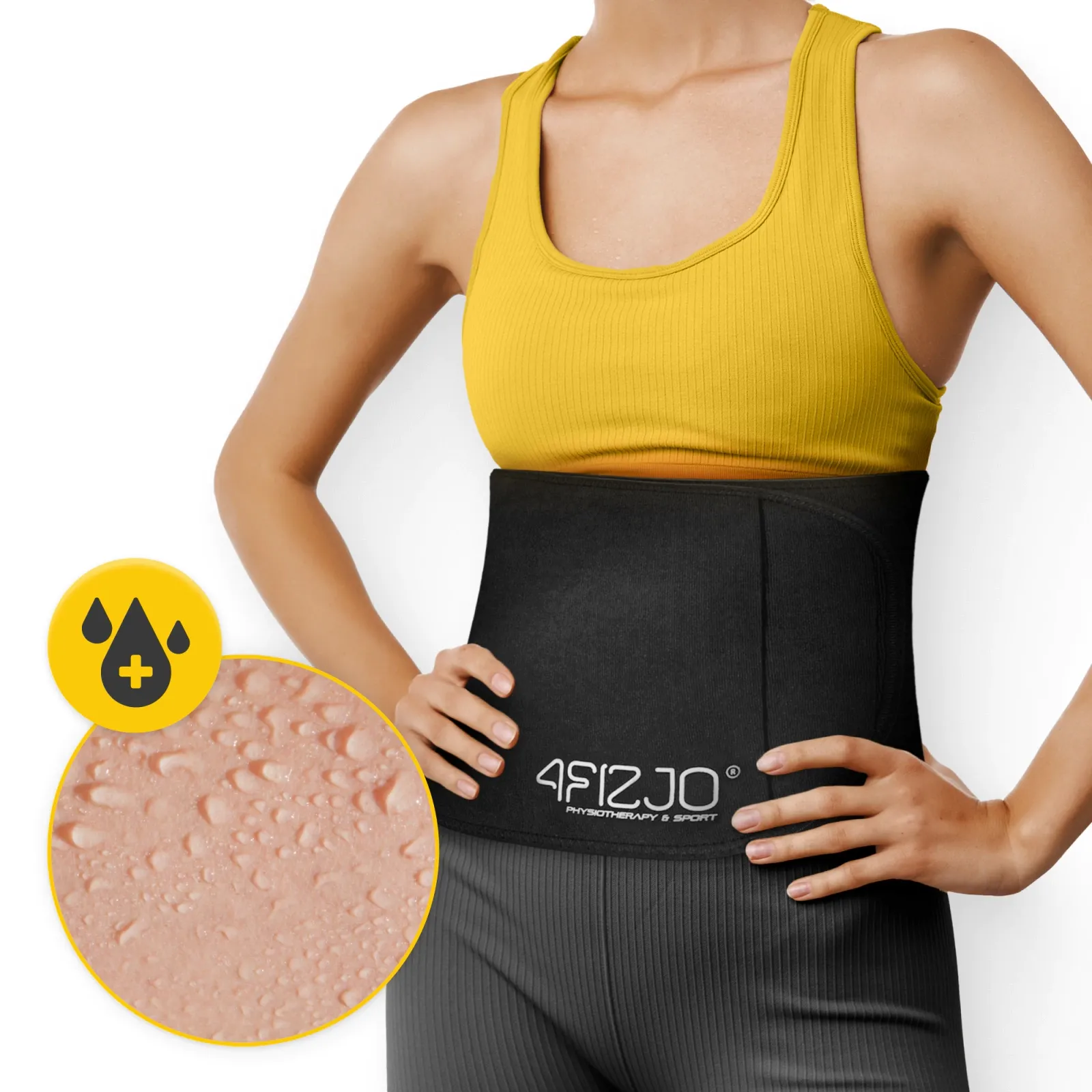 Neopreno liekninamasis pilvo diržas S/M dydis